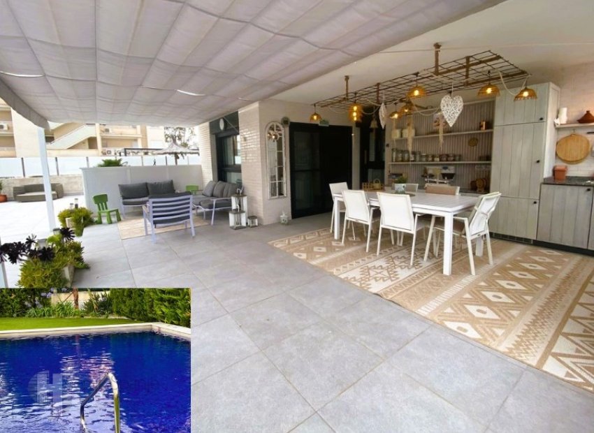 Ground-floor apartment with a 290-square-meter terrace near the beach in Guardamar del Segura