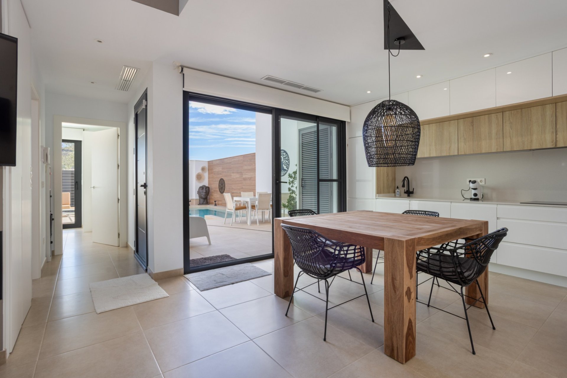 ﻿Modern, move-in-ready villa with a private pool and views in Benijófar, Costa Blanca