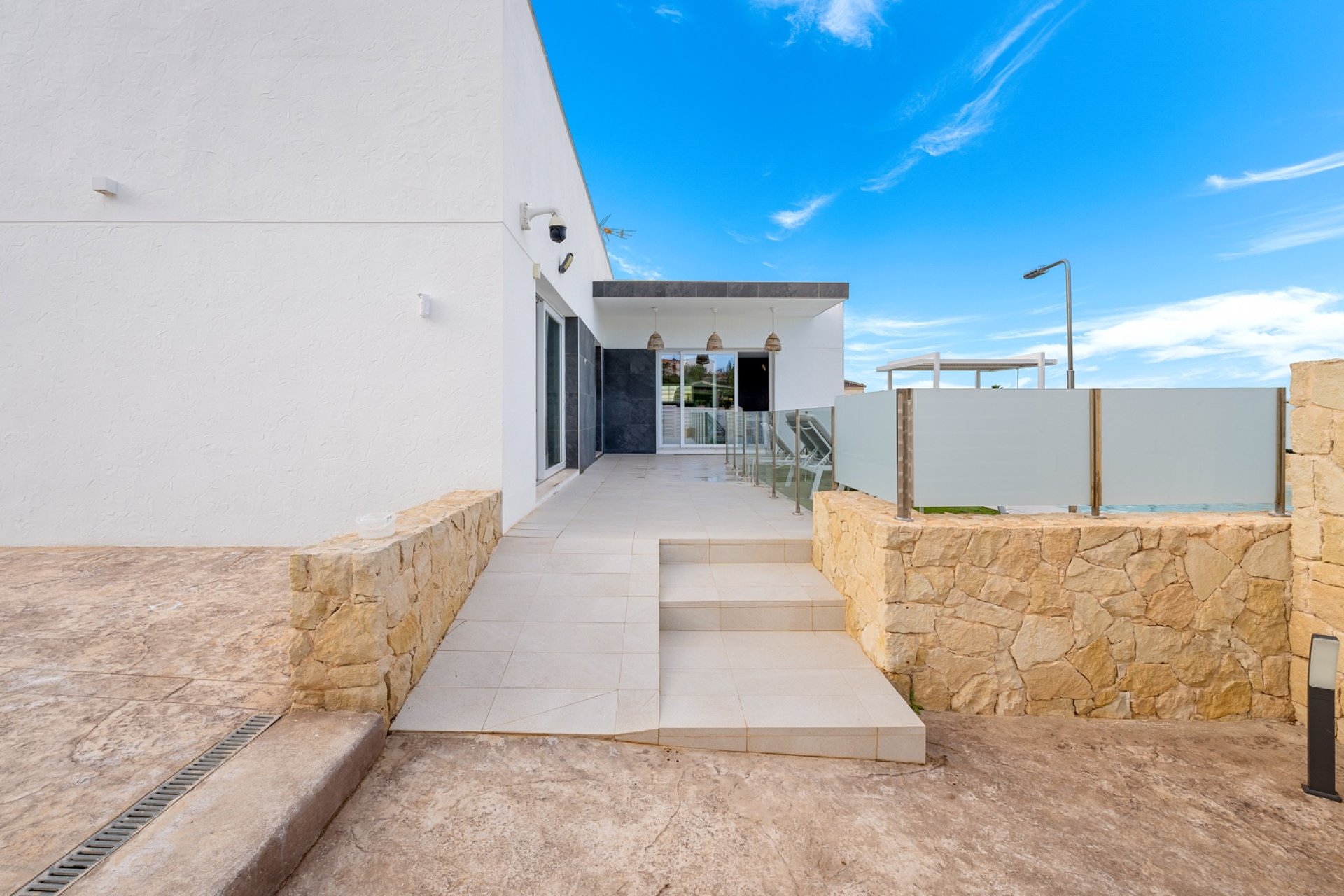 ﻿Modern villa with private pool, views, and luxury finishes in Algorfa, Alicante