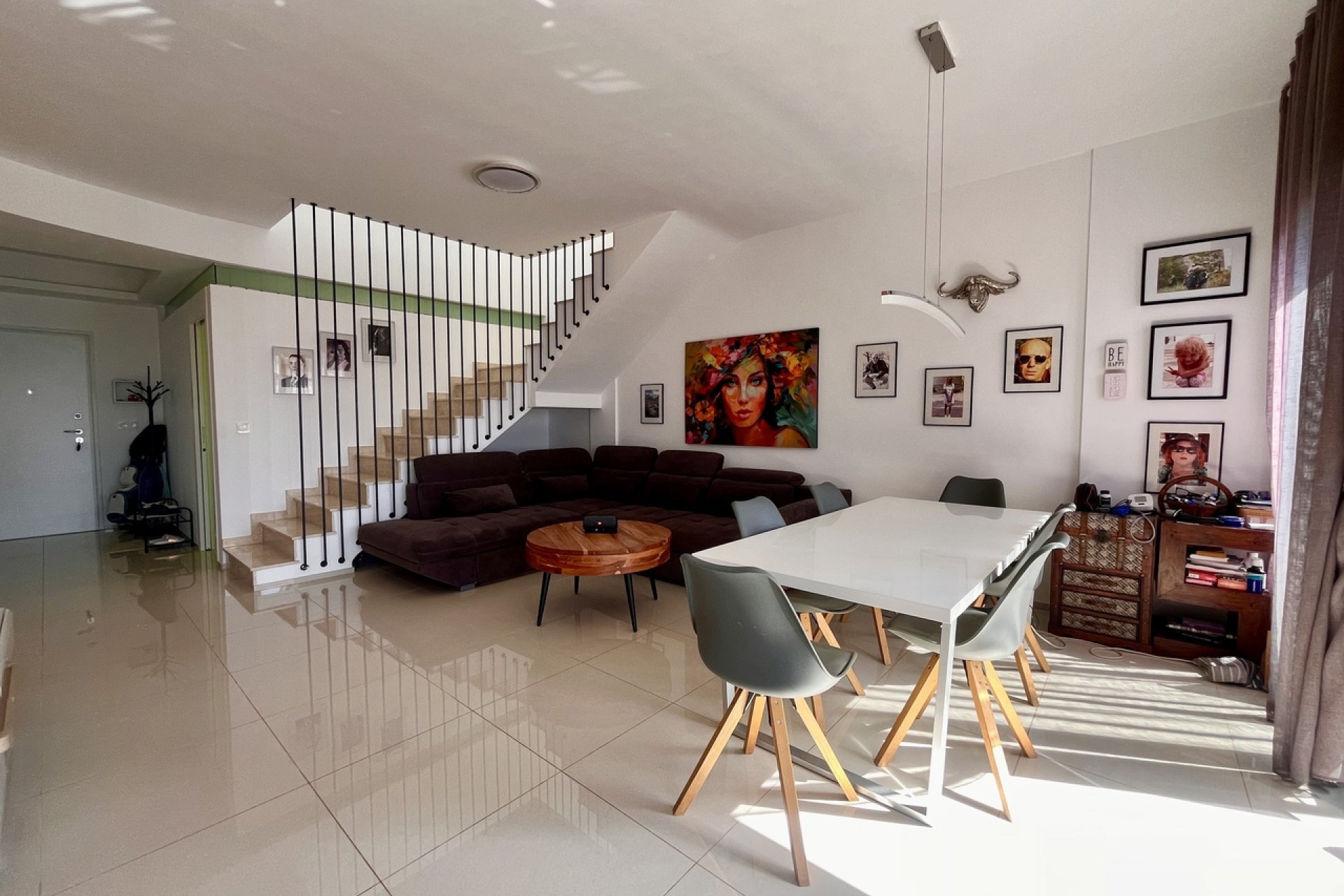 Luxe penthouse met zeezicht en 3 slaapkamers in Los Dolses, Orihuela Costa