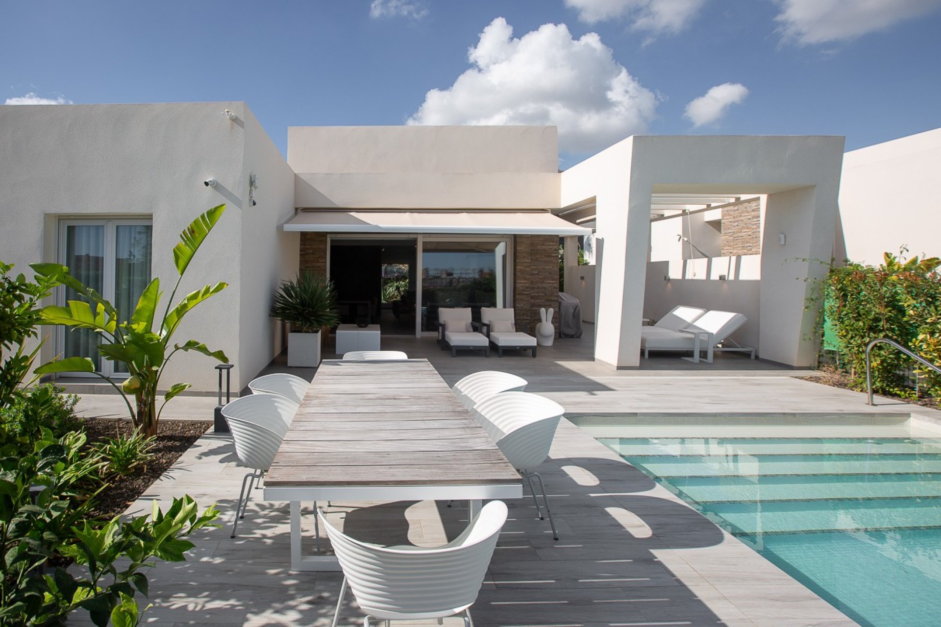 Luxe villa met privézwembad en tuin nabij La Finca Golf, Algorfa, Costa Blanca
