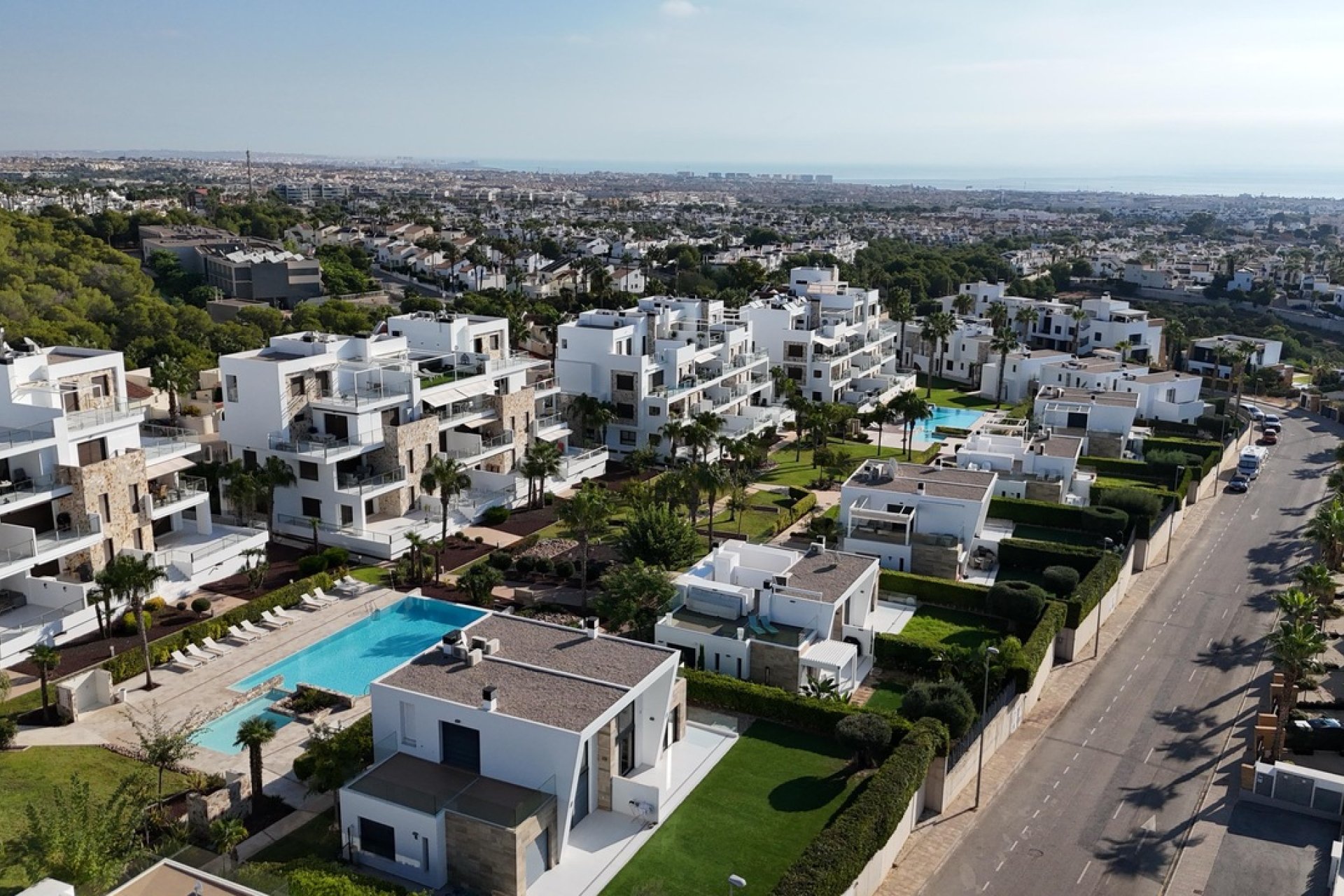Luxe villa met zeezicht en privézwembad in Orihuela Costa