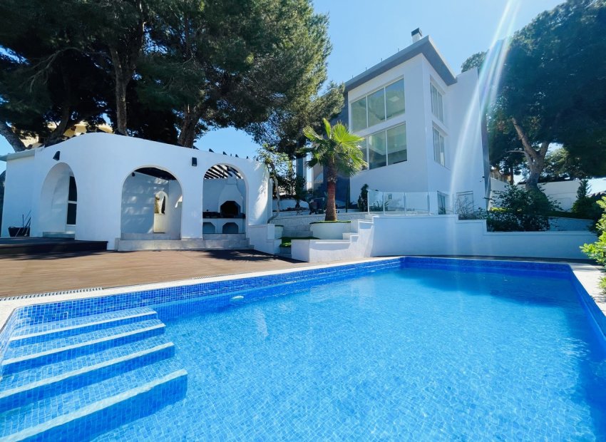Luxe villa met zeezicht en privézwembad in Torrevieja