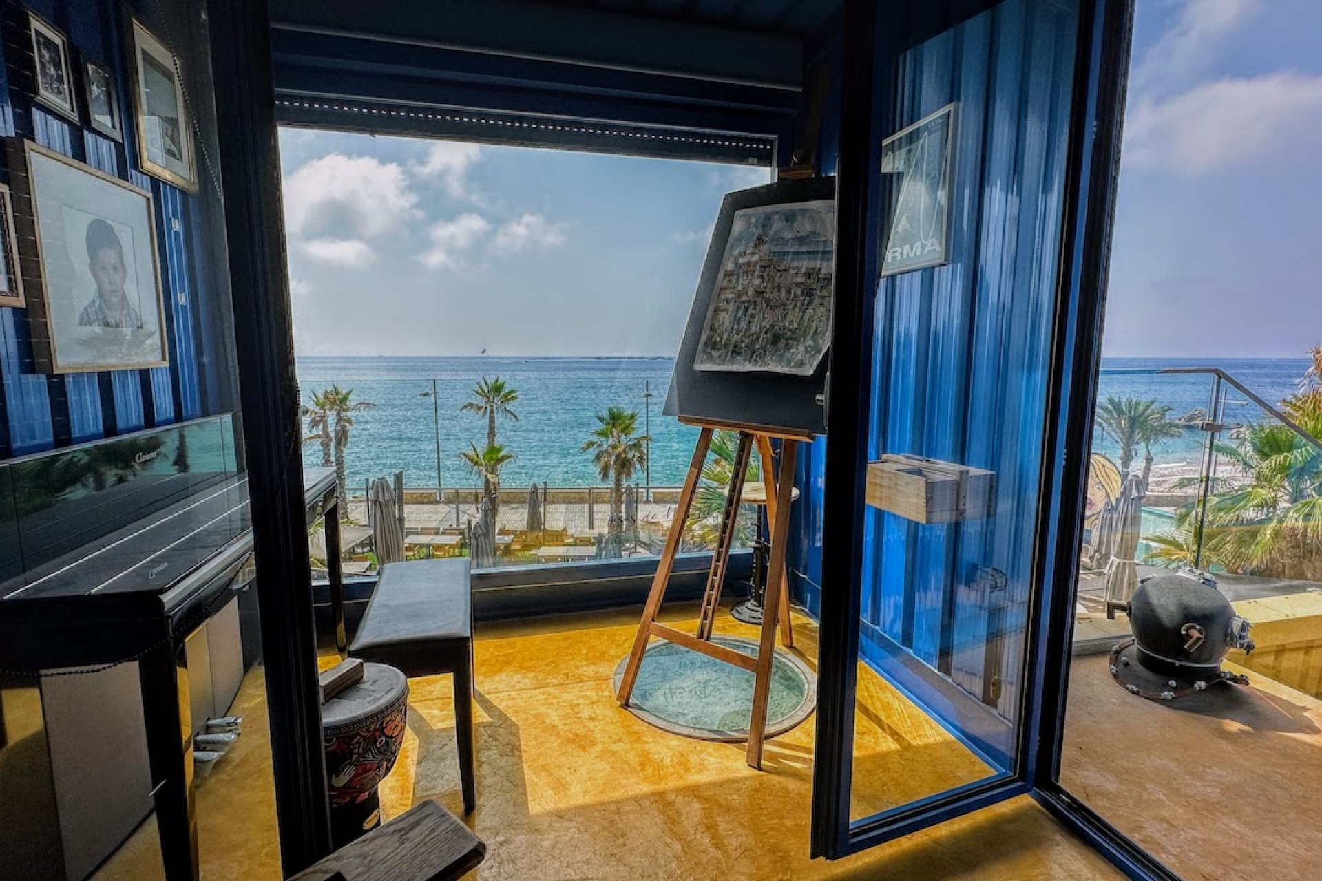 Luxe villa met zeezicht, privé zwembad en strandclub in Villajoyosa