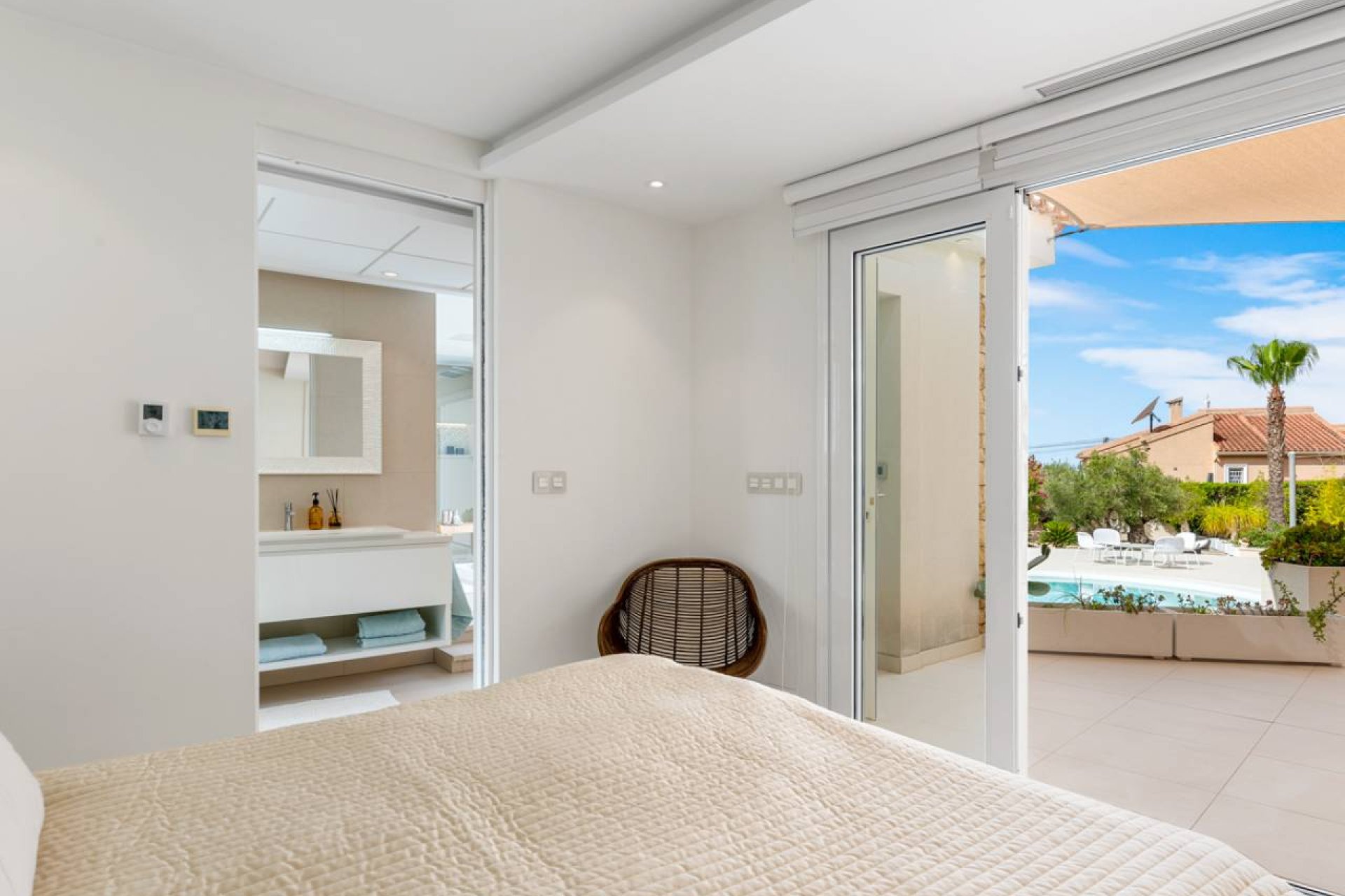 Luxury renovated villa with ocean views, a pool, and privacy in Ciudad Quesada