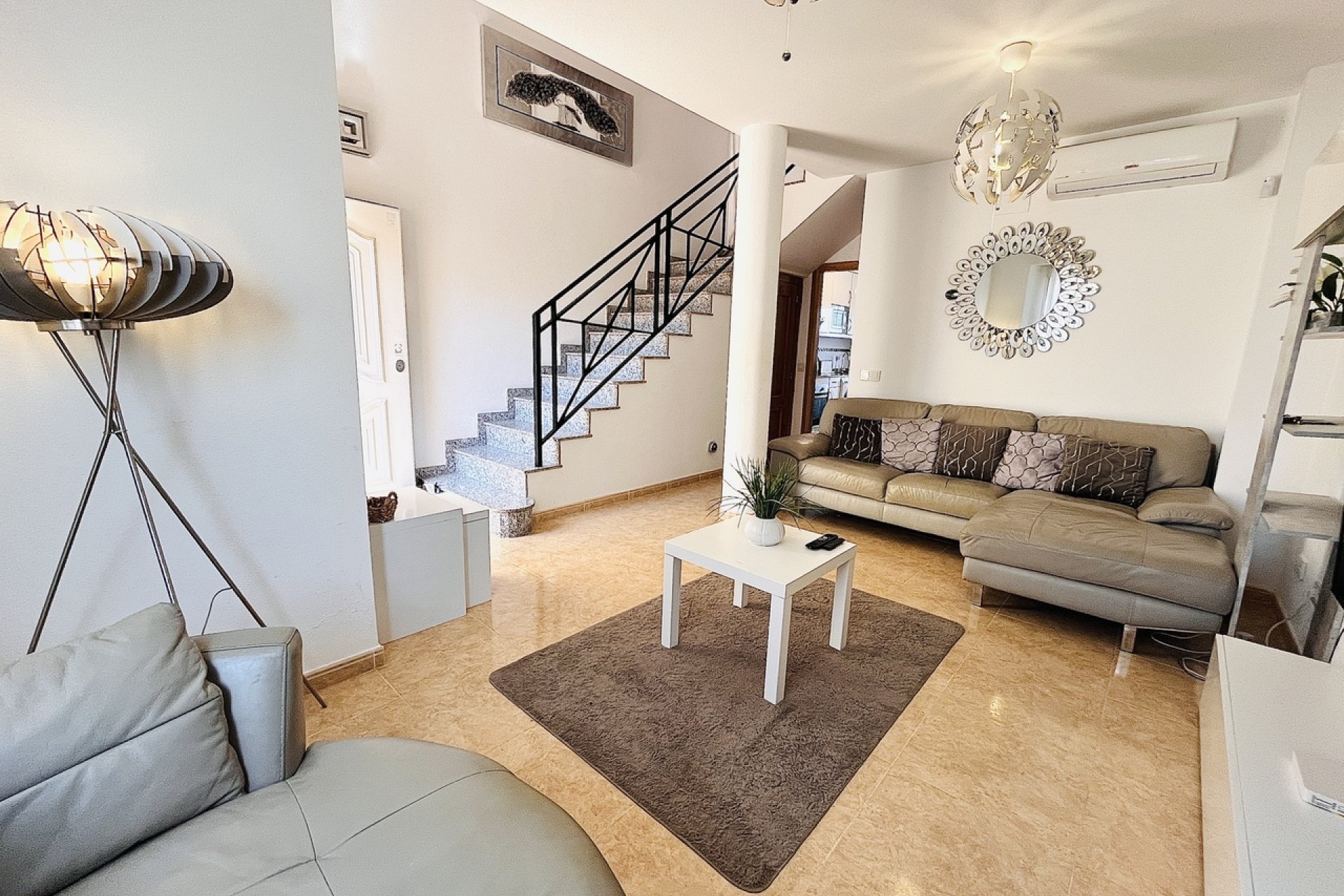 Luxury townhouse with ocean views and a pool in Lomas de Cabo Roig, Costa Blanca