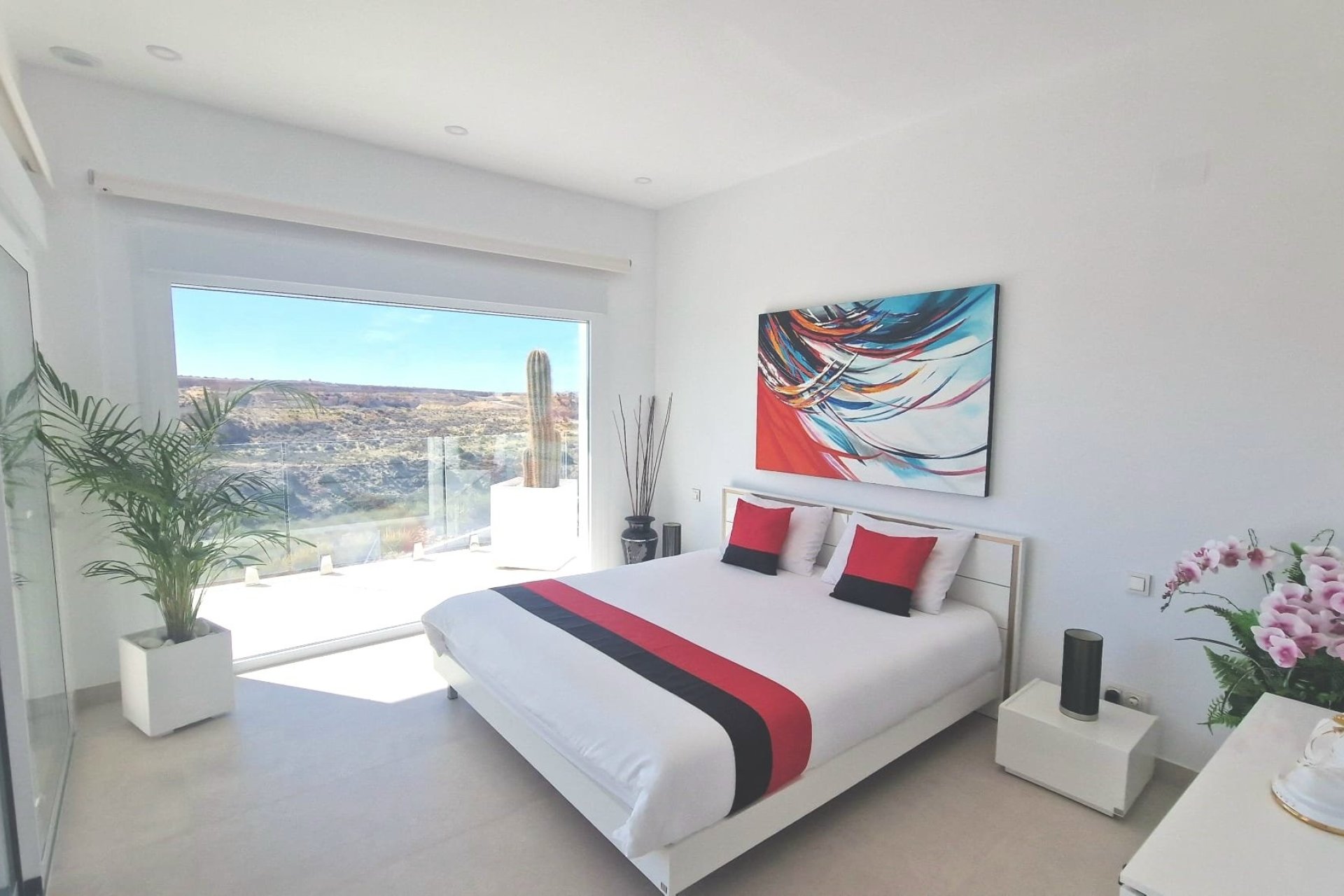 Luxury villa in La Marina with panoramic views, a pool, and close to the beach