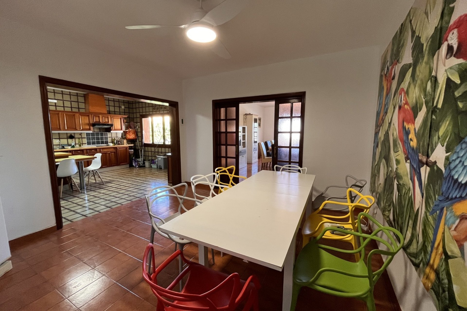 Luxury villa with ocean views, a private pool, and a large garden in La Nucía, Costa Blanca