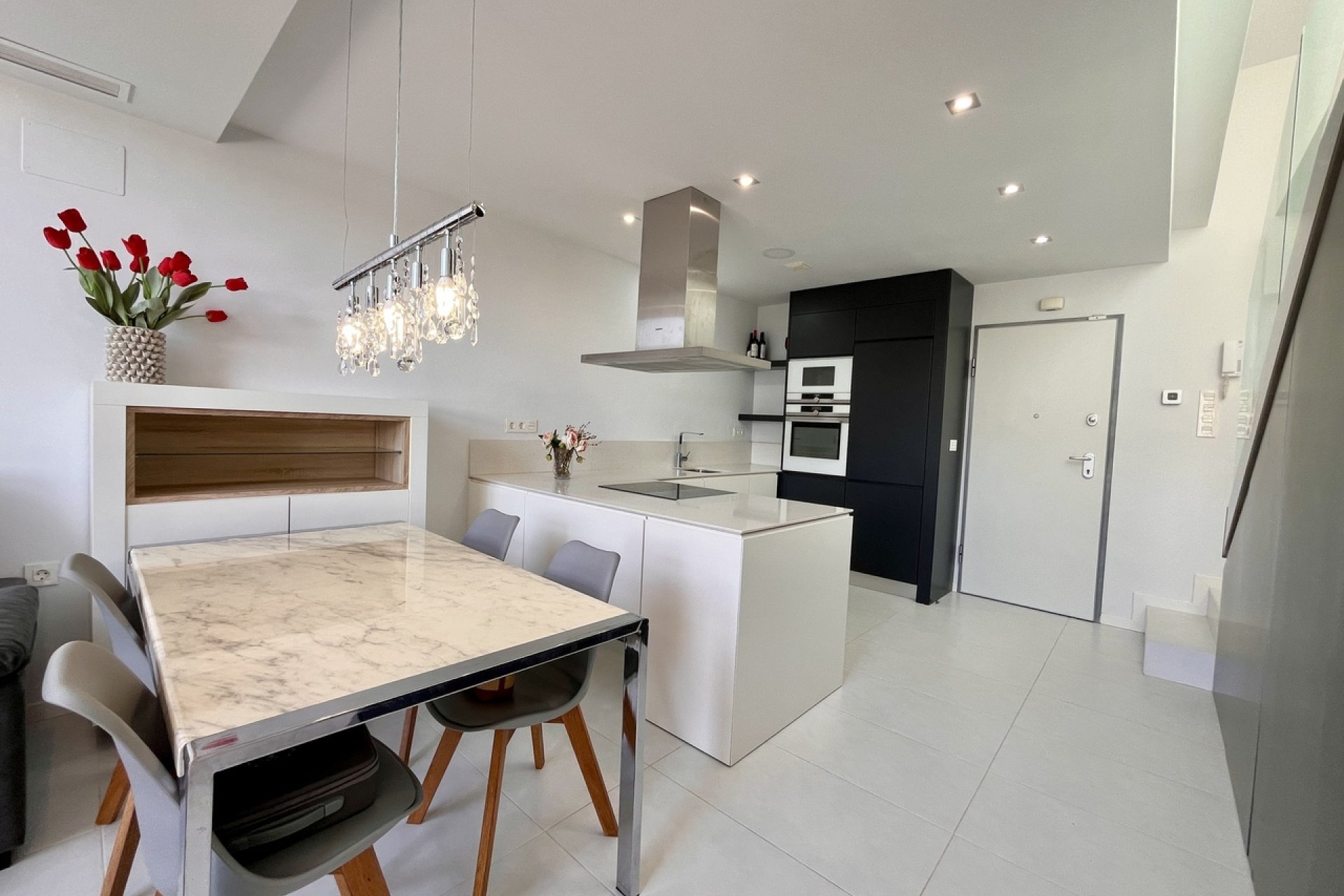 Luxury villa with ocean views and a private pool in Orihuela Costa