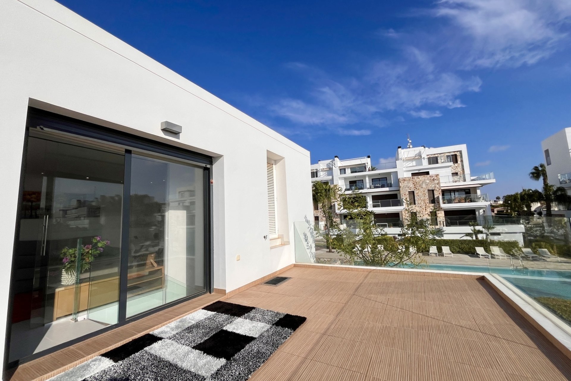 Luxury villa with ocean views and a private pool in Orihuela Costa