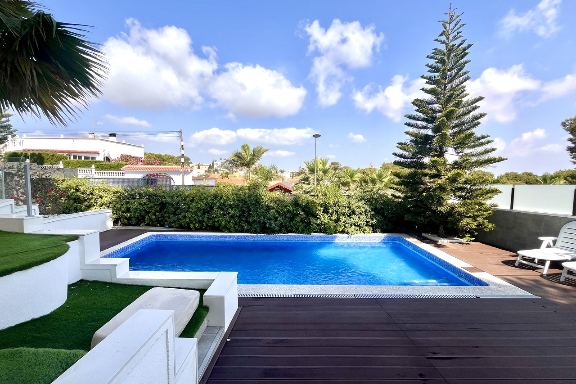 Luxury villa with ocean views and a private pool in Torrevieja