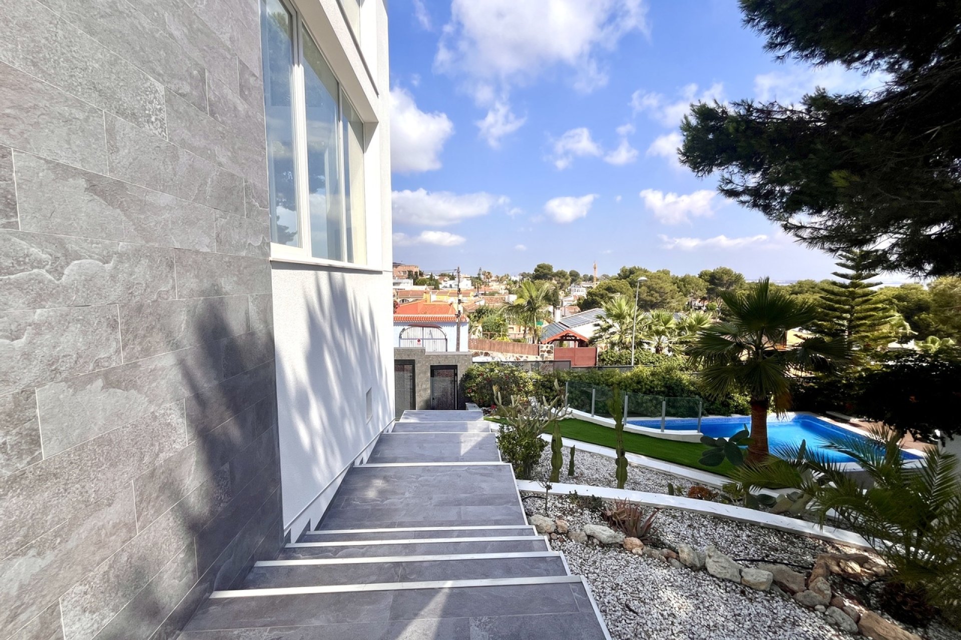 Luxury villa with ocean views and a private pool in Torrevieja