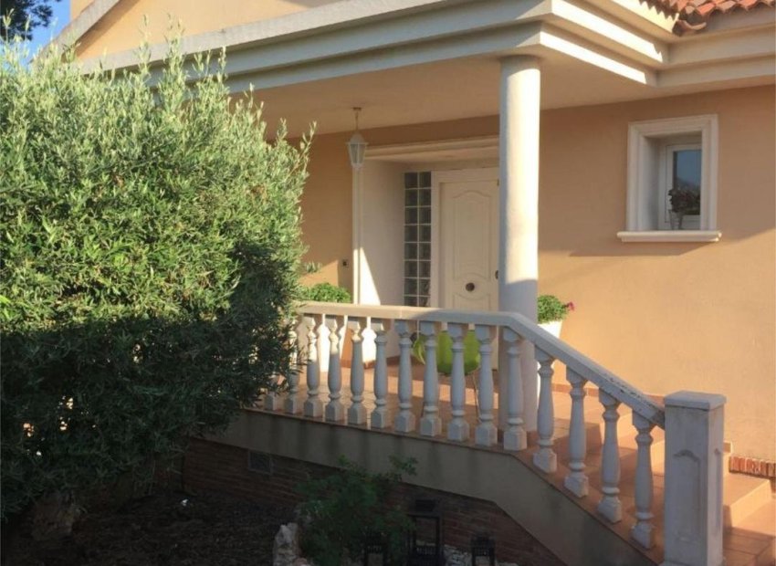 ﻿Luxury villa with ocean views, private pool, and garden in Alfaz del Pi, Costa Blanca