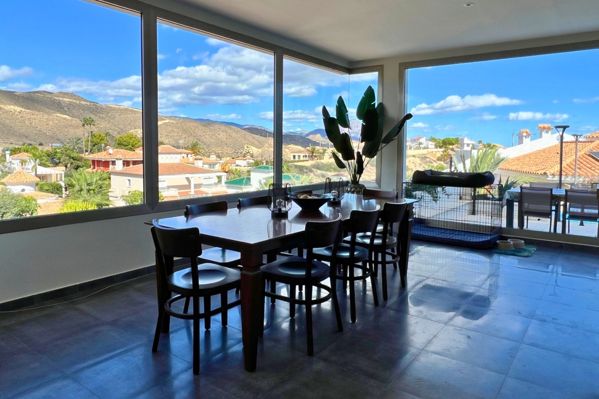 Luxury villa with panoramic ocean views and privacy in El Campello, Costa Blanca﻿