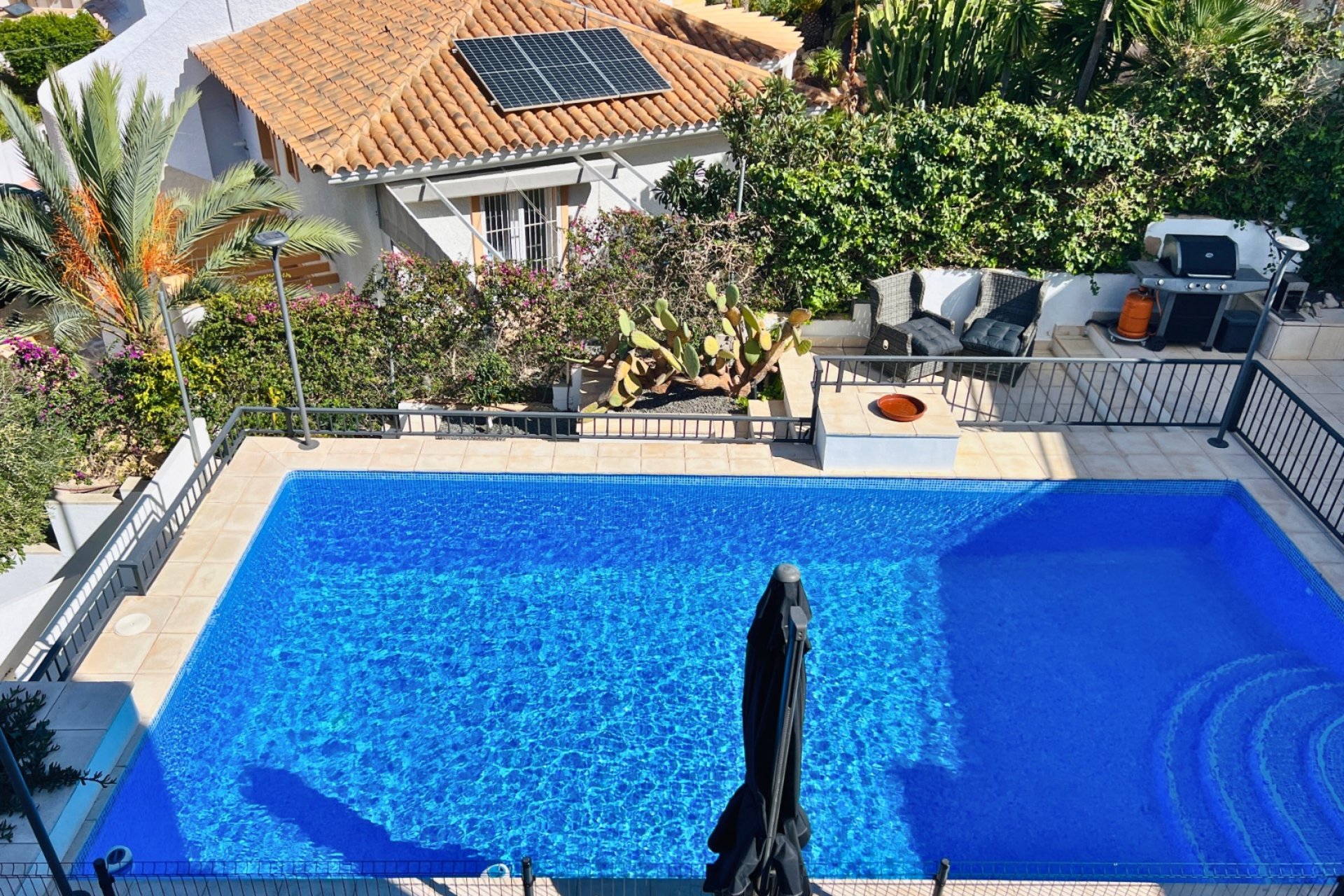 Luxury villa with panoramic ocean views and privacy in El Campello, Costa Blanca﻿