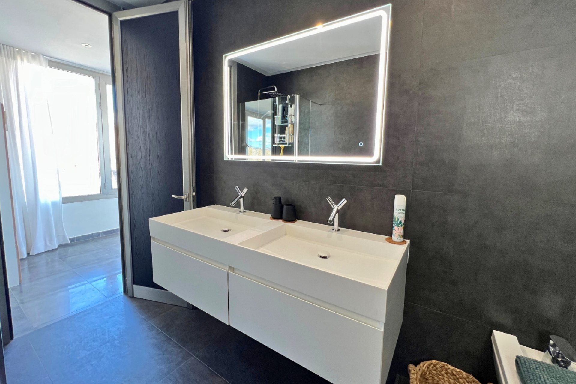 Luxury villa with panoramic ocean views and privacy in El Campello, Costa Blanca﻿