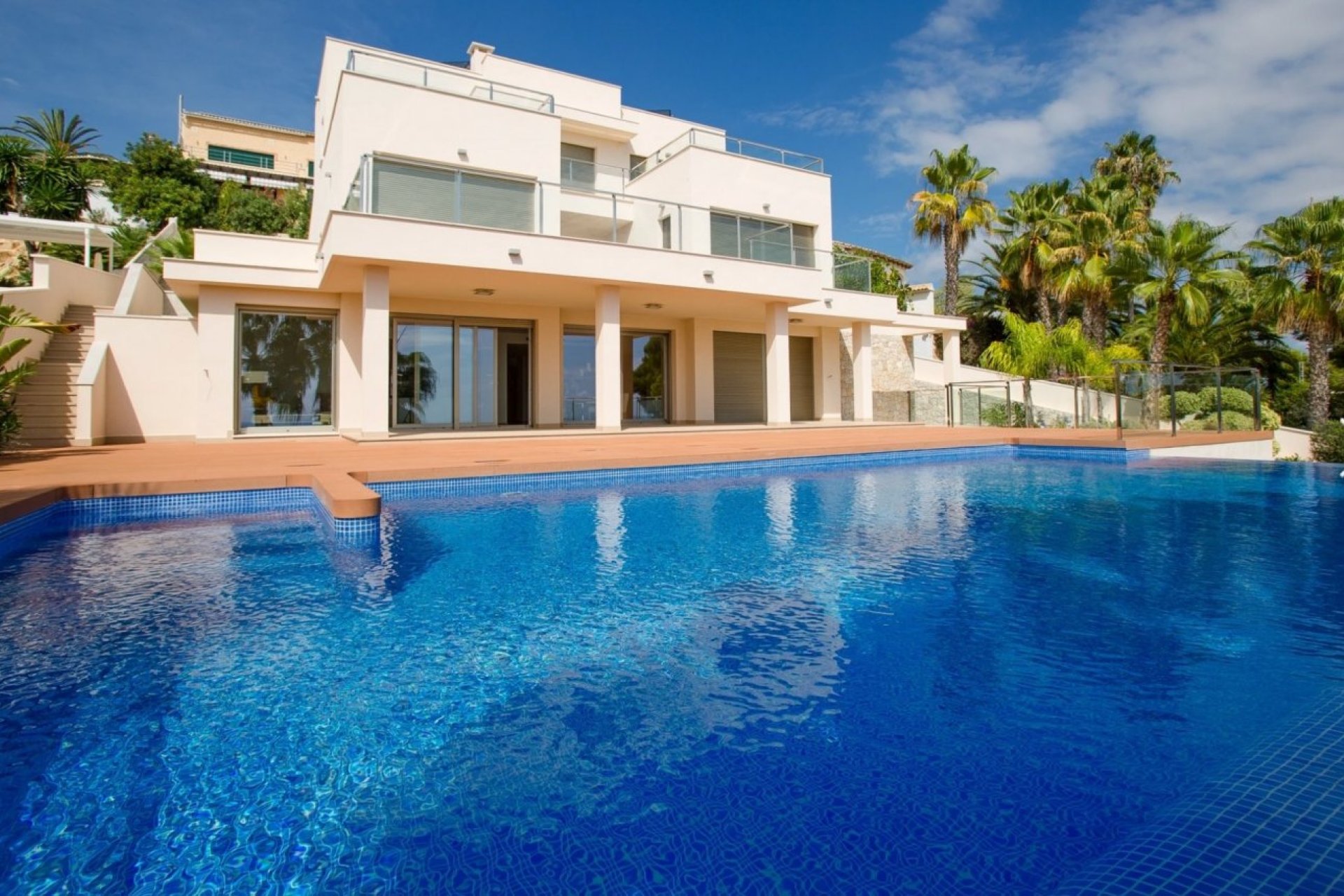 Luxury villa with private pool and views in Moraira, 4 bedrooms, 5 bathrooms