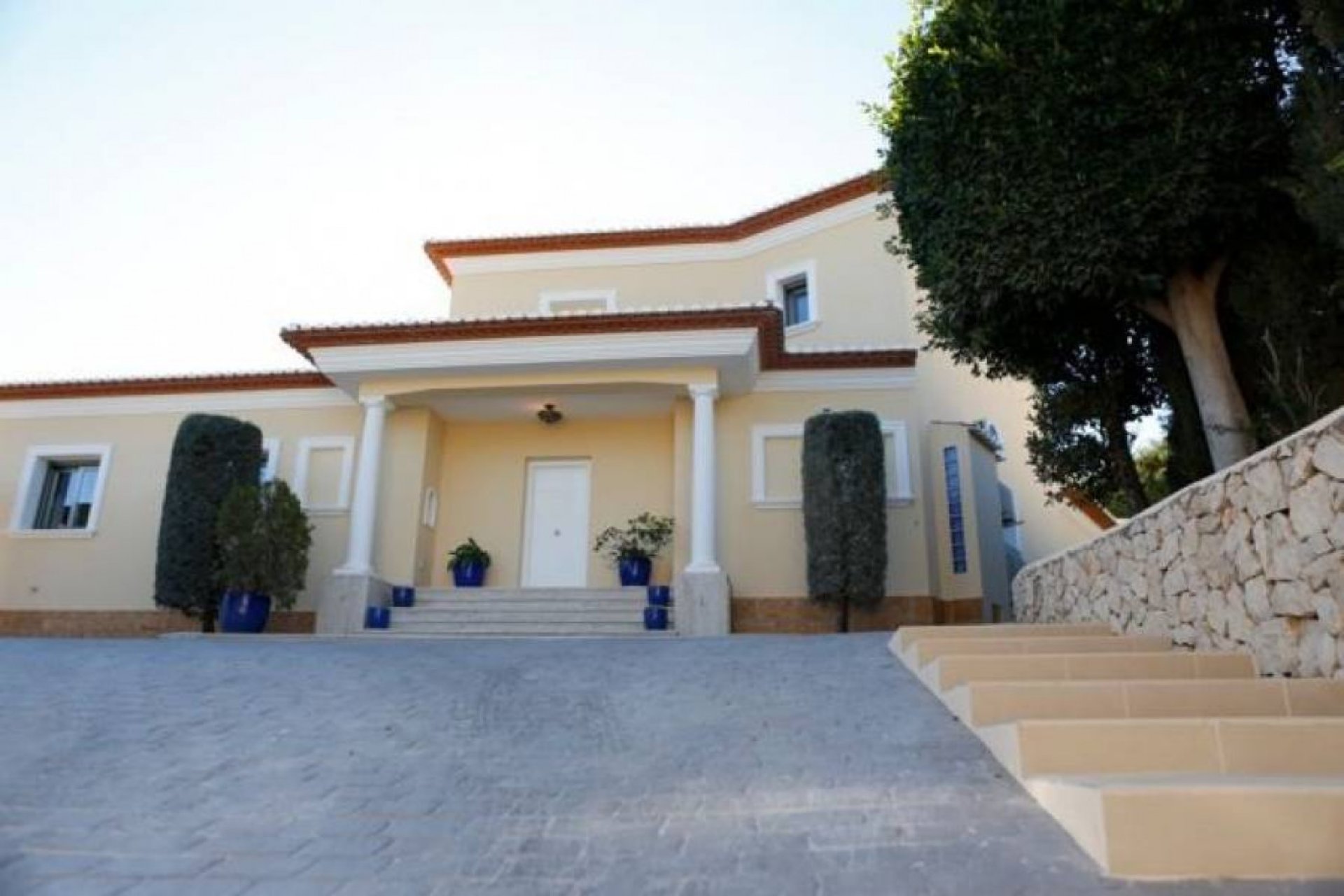 Luxury villa with sea view in Benissa, 4 bedrooms, private pool, spacious garden