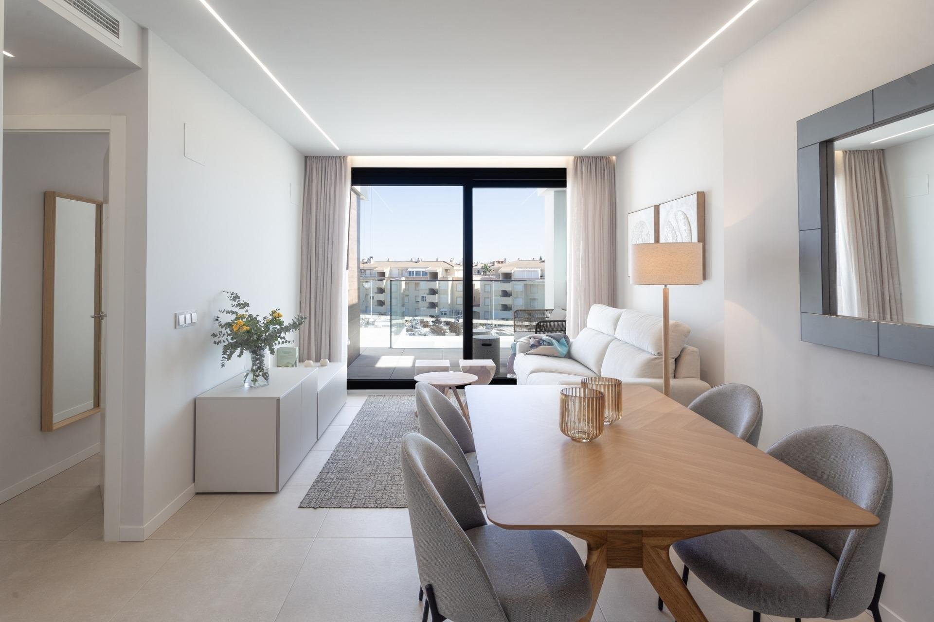 Mediterrane appartementen bij de zee