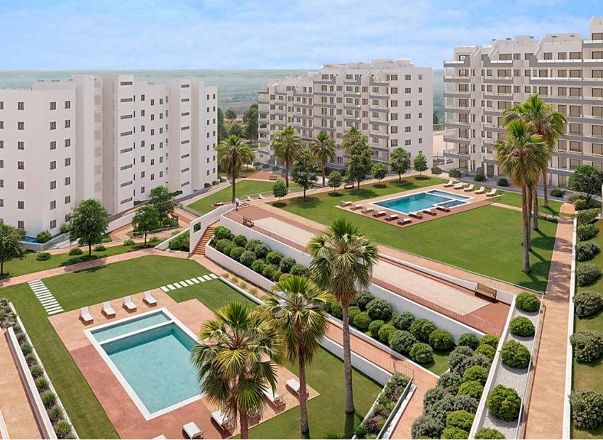 Modern appartement met 3 slaapkamers en zwembad in San Miguel de Salinas