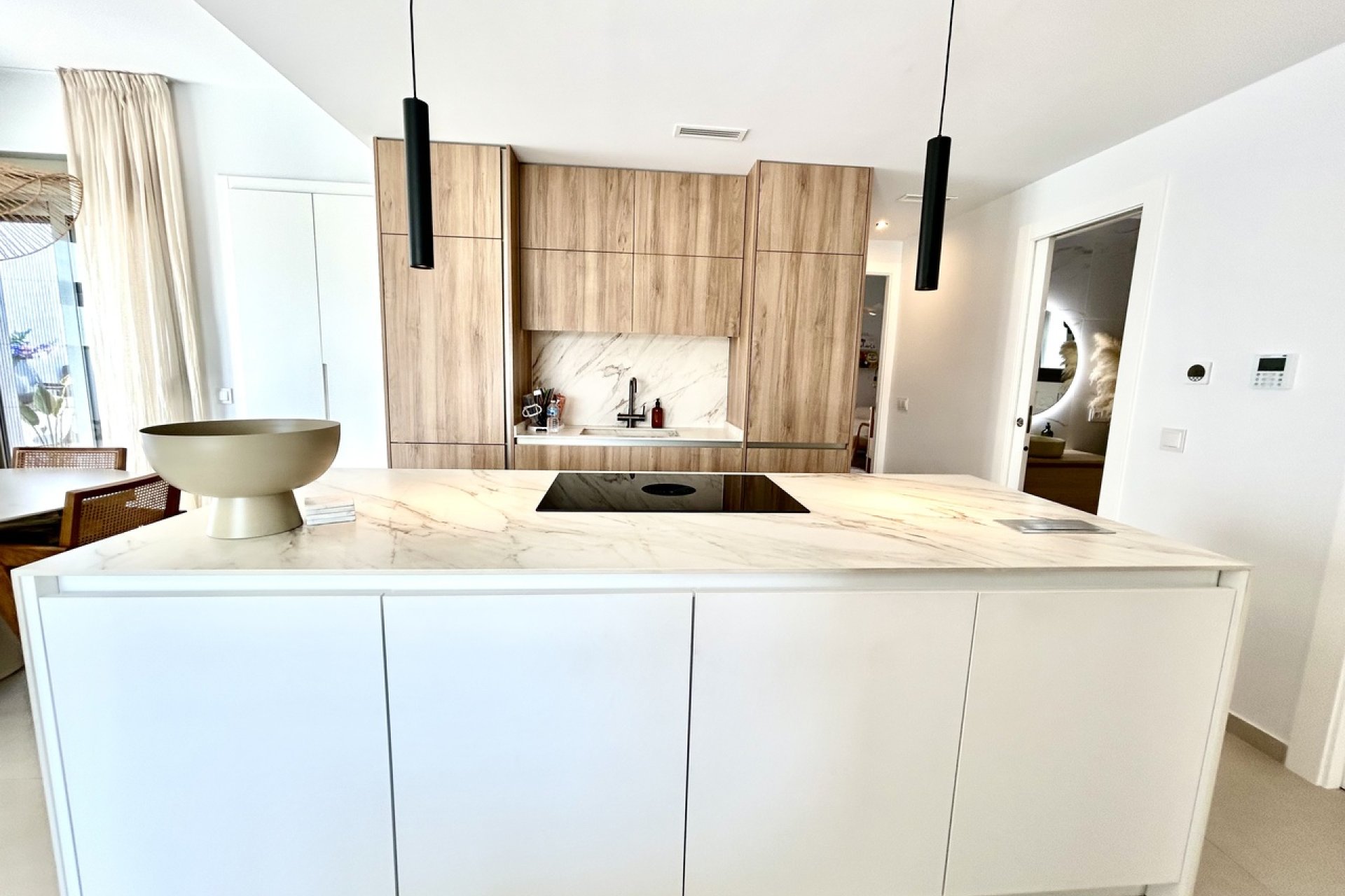 Modern, energy-efficient villa with a private pool and rooftop terrace in San Miguel de Salinas