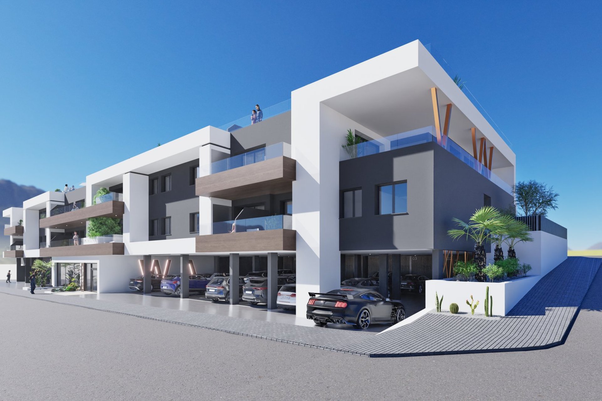 Modern gelijkvloers appartement met 2 slaapkamers in Benijofar nabij golf en zee