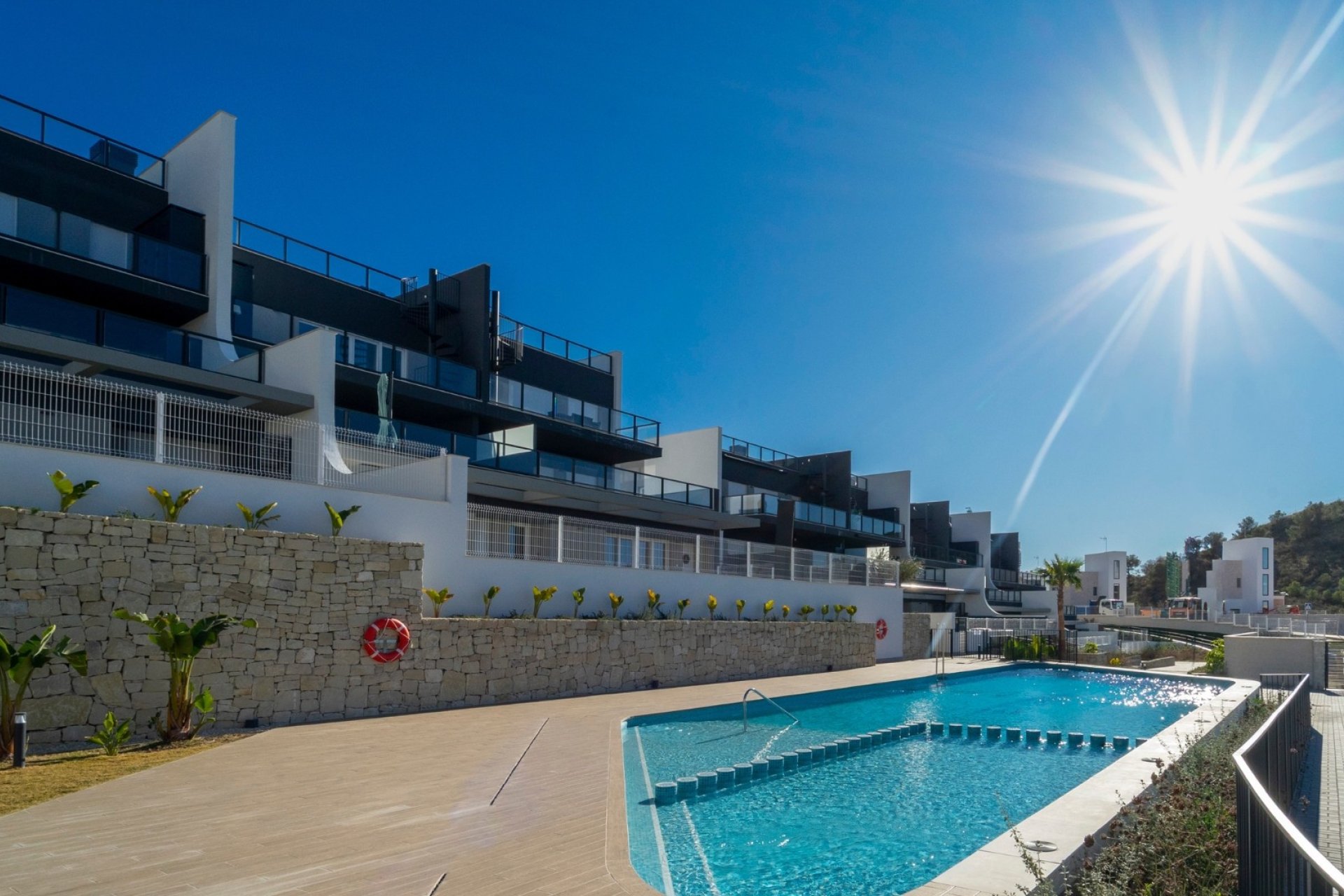 Modern ground floor apartment in Finestrat with terrace, 2 bedrooms, swimming pool