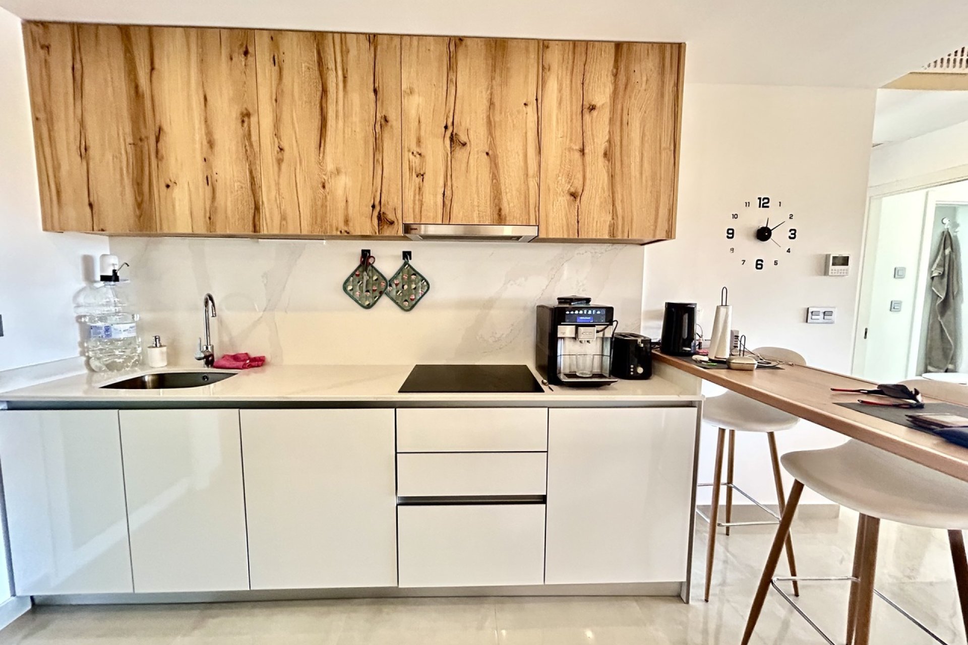 Modern hoekappartement met zeezicht in Pilar de la Horadada