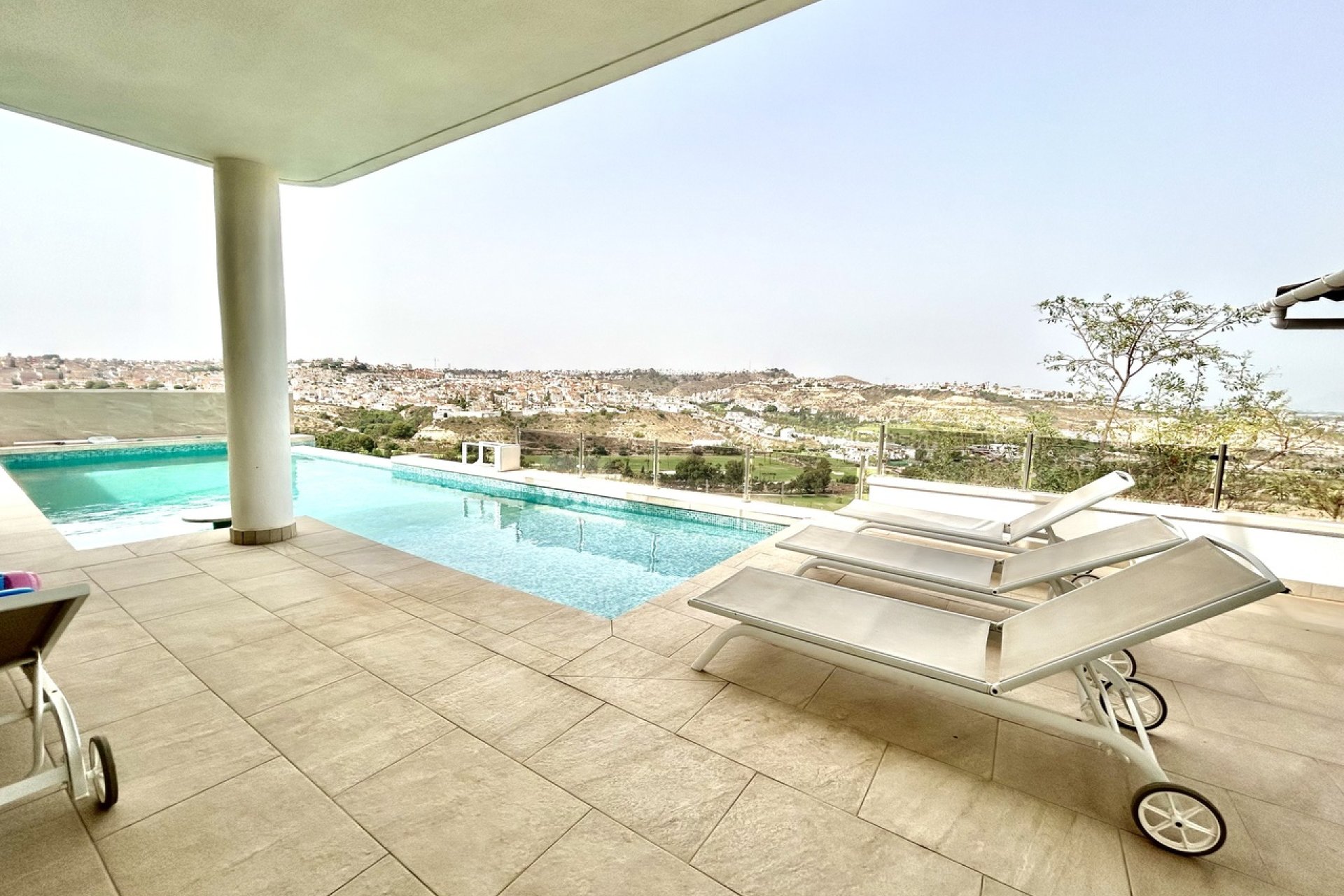 Modern luxury villa with views of the golf course and mountains in Ciudad Quesada