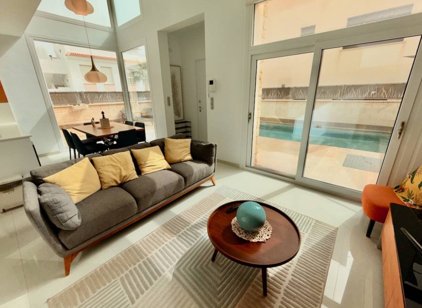 Modern newly built villa with private pool and sun deck in Ciudad Quesada