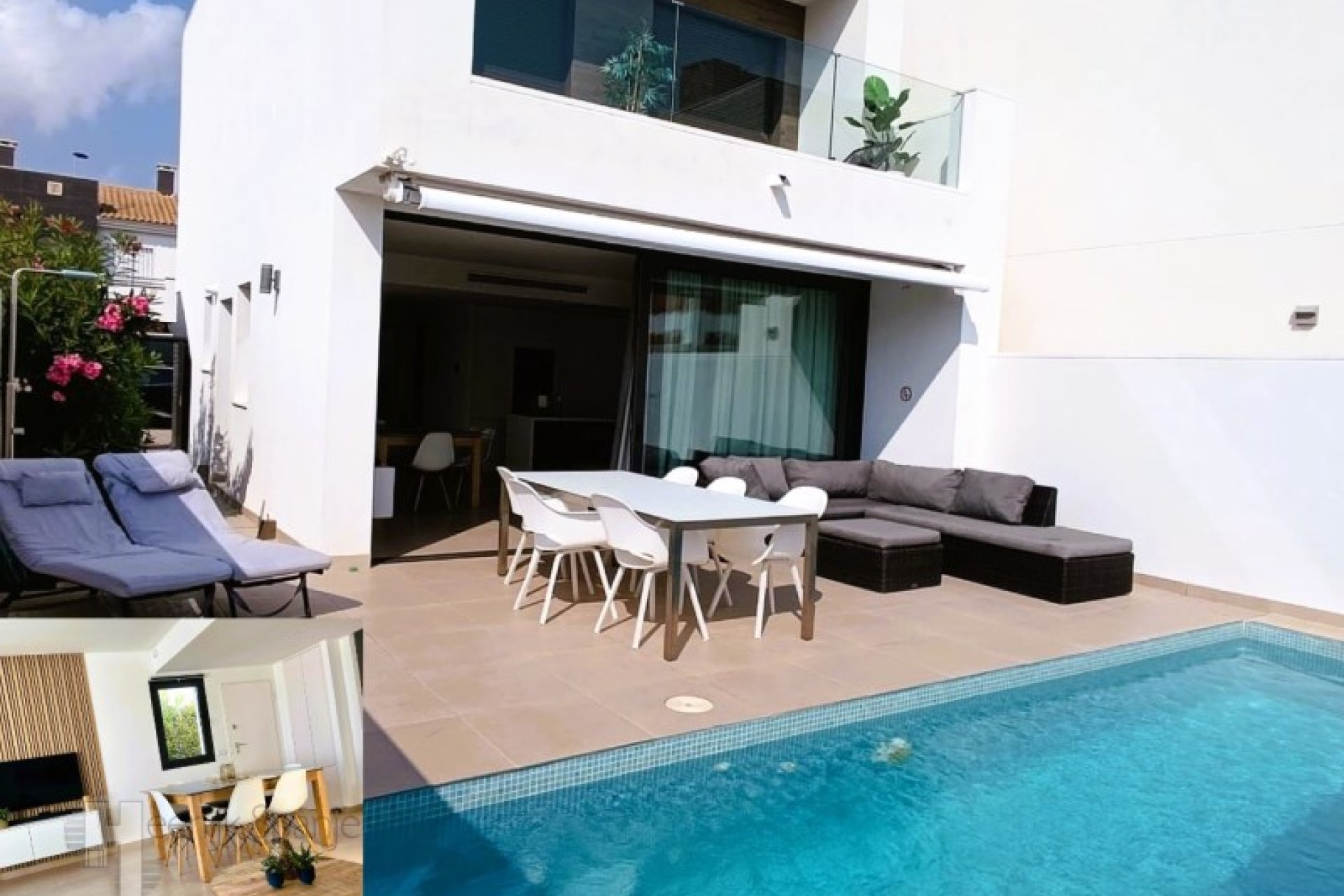﻿Modern villa with a private pool and sun terrace near the sea in San Javier