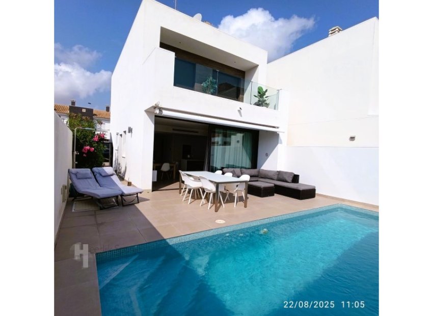 ﻿Modern villa with a private pool and sun terrace near the sea in San Javier