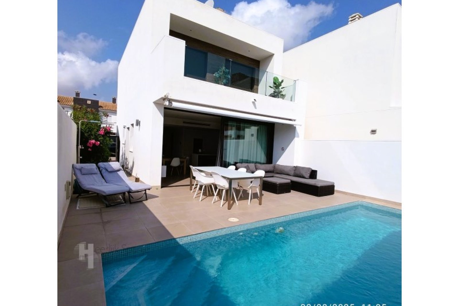 ﻿Modern villa with a private pool and sun terrace near the sea in San Javier