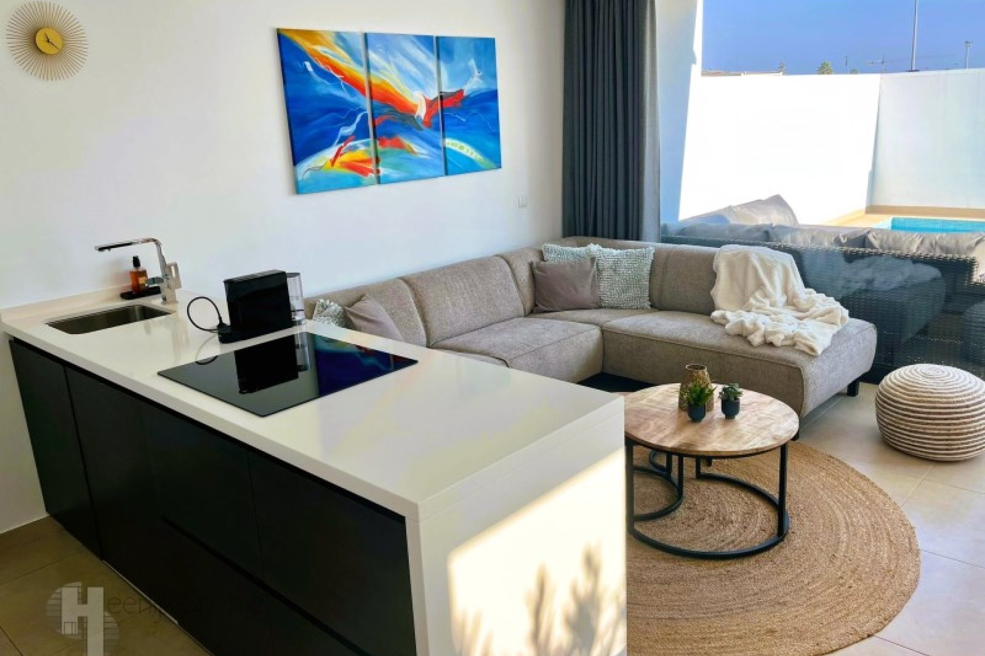 ﻿Modern villa with a private pool and sun terrace near the sea in San Javier