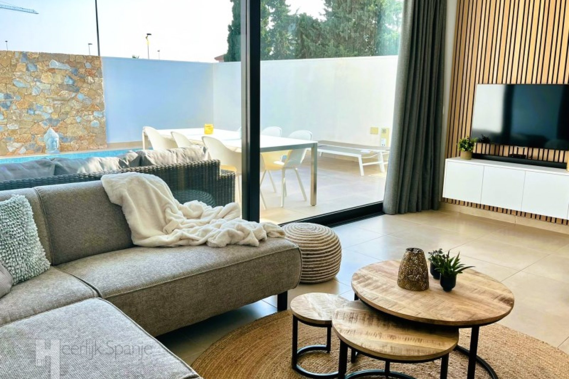 ﻿Modern villa with a private pool and sun terrace near the sea in San Javier