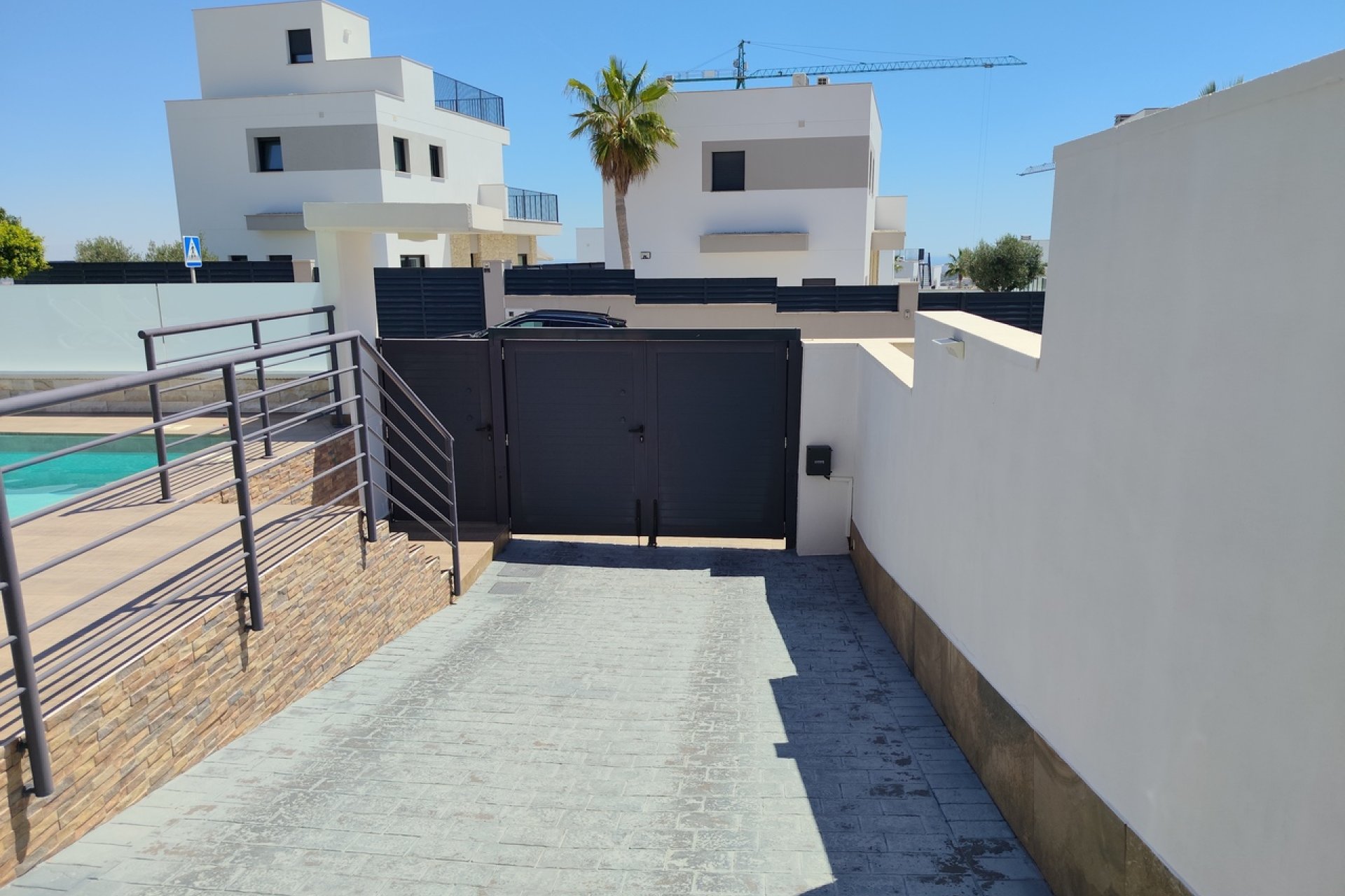 Modern villa with private pool in San Miguel de Salinas