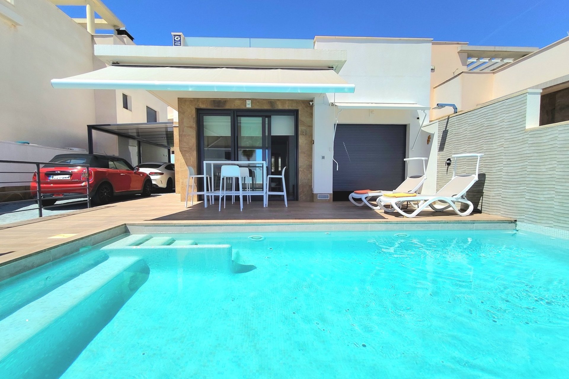 Modern villa with private pool in San Miguel de Salinas