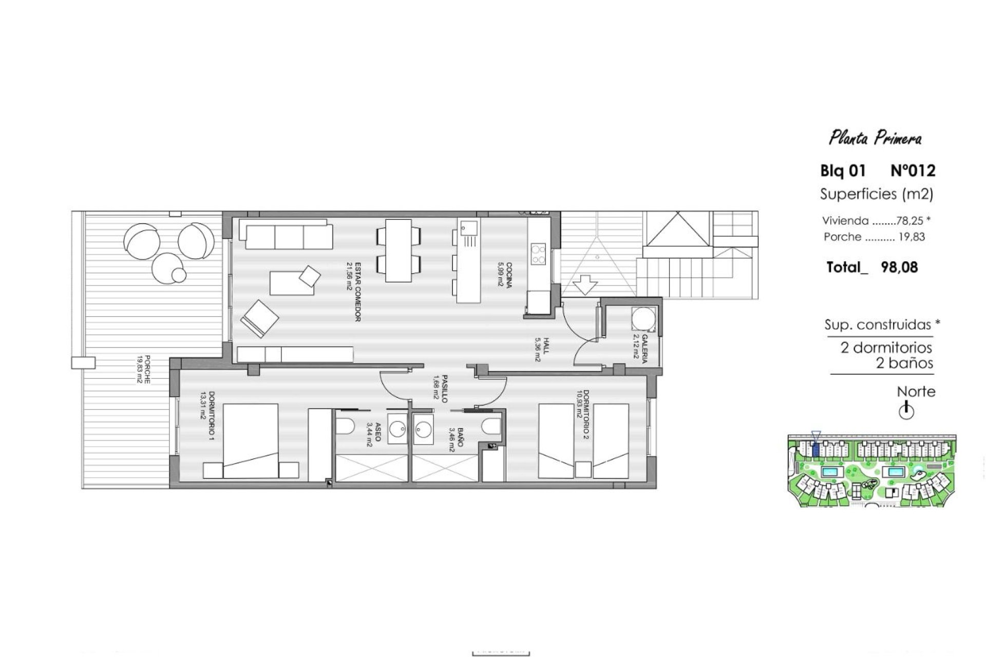 Modernas Viviendas de Nueva Construcción en Venta en El Raso, Guardamar del Segura