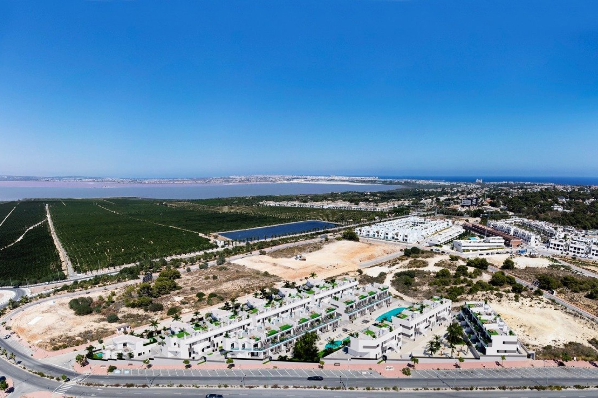 Moderne Nieuwbouw Bungalows in Los Balcones, Torrevieja