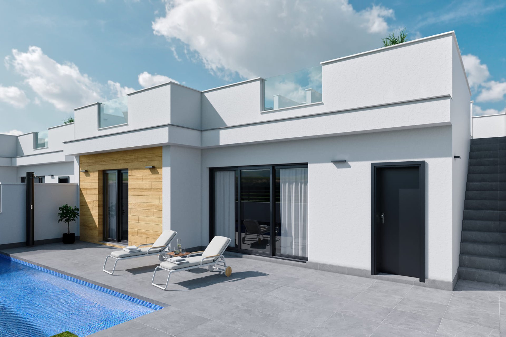 Moderne nieuwbouw villa te koop in Torre-Pacheco