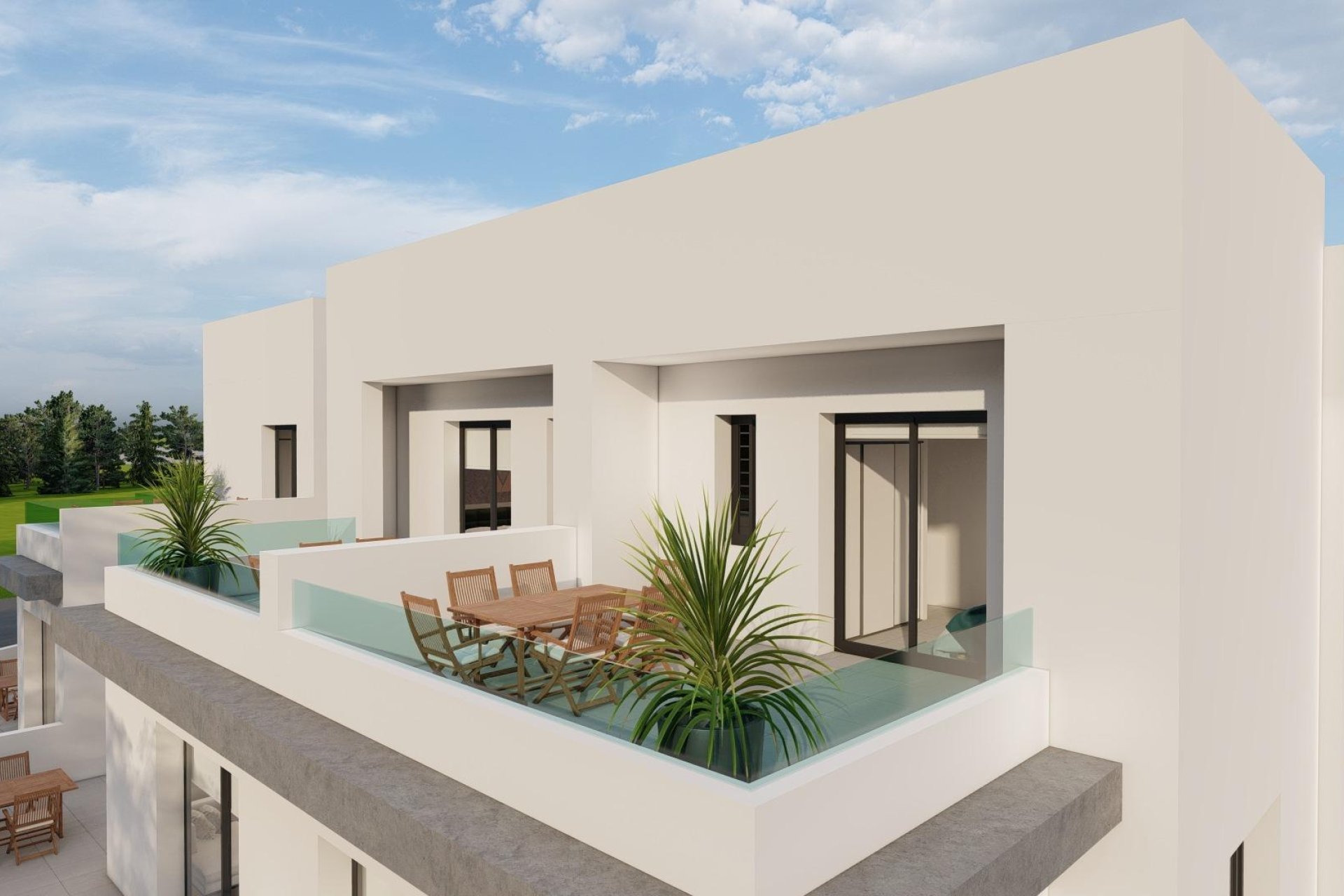 Moderne villa met 3 slaapkamers, solarium en uitzicht in Daya Nueva, Costa Blanca