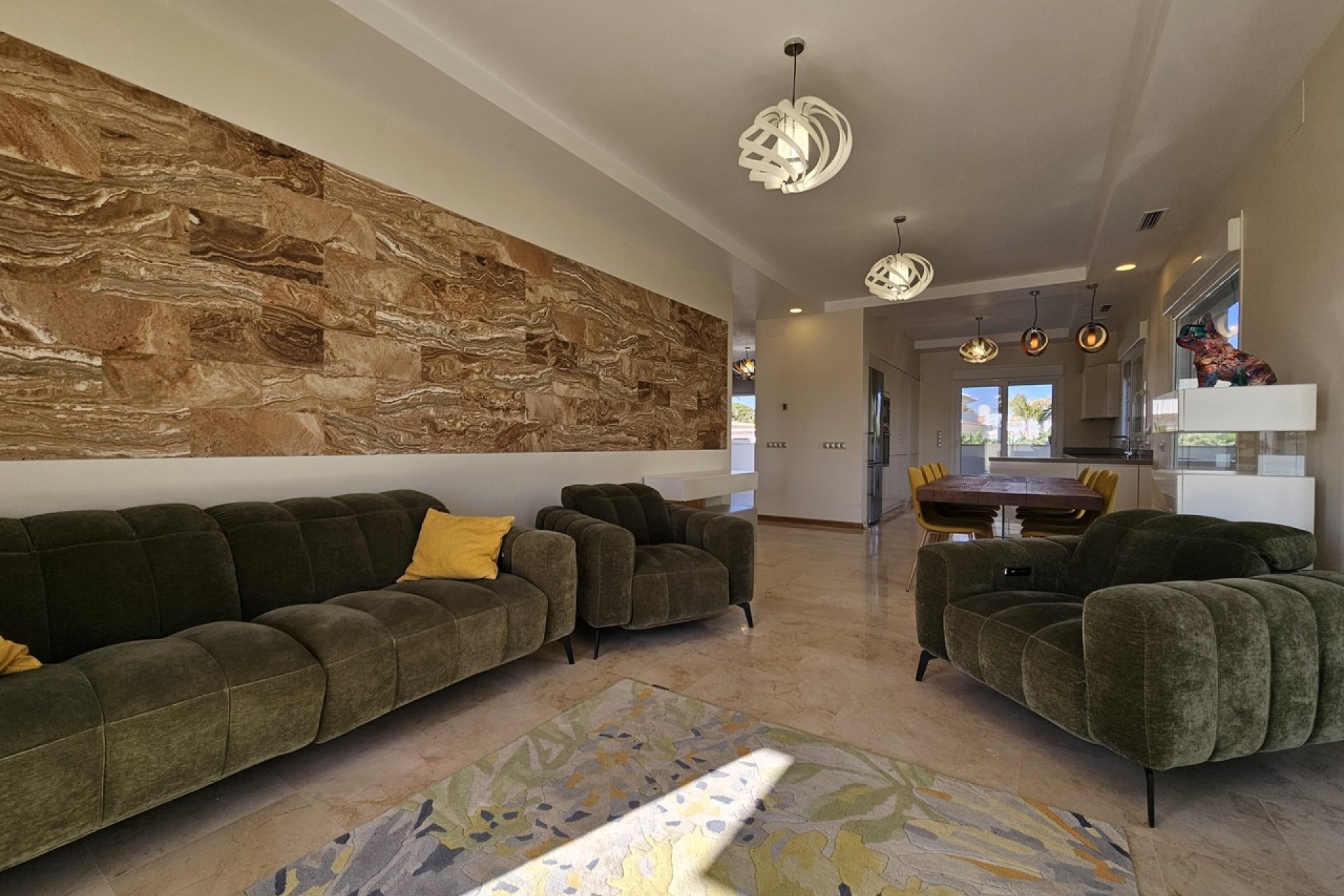 Moderne villa met 5 slaapkamers, zeezicht in Orihuela Costa