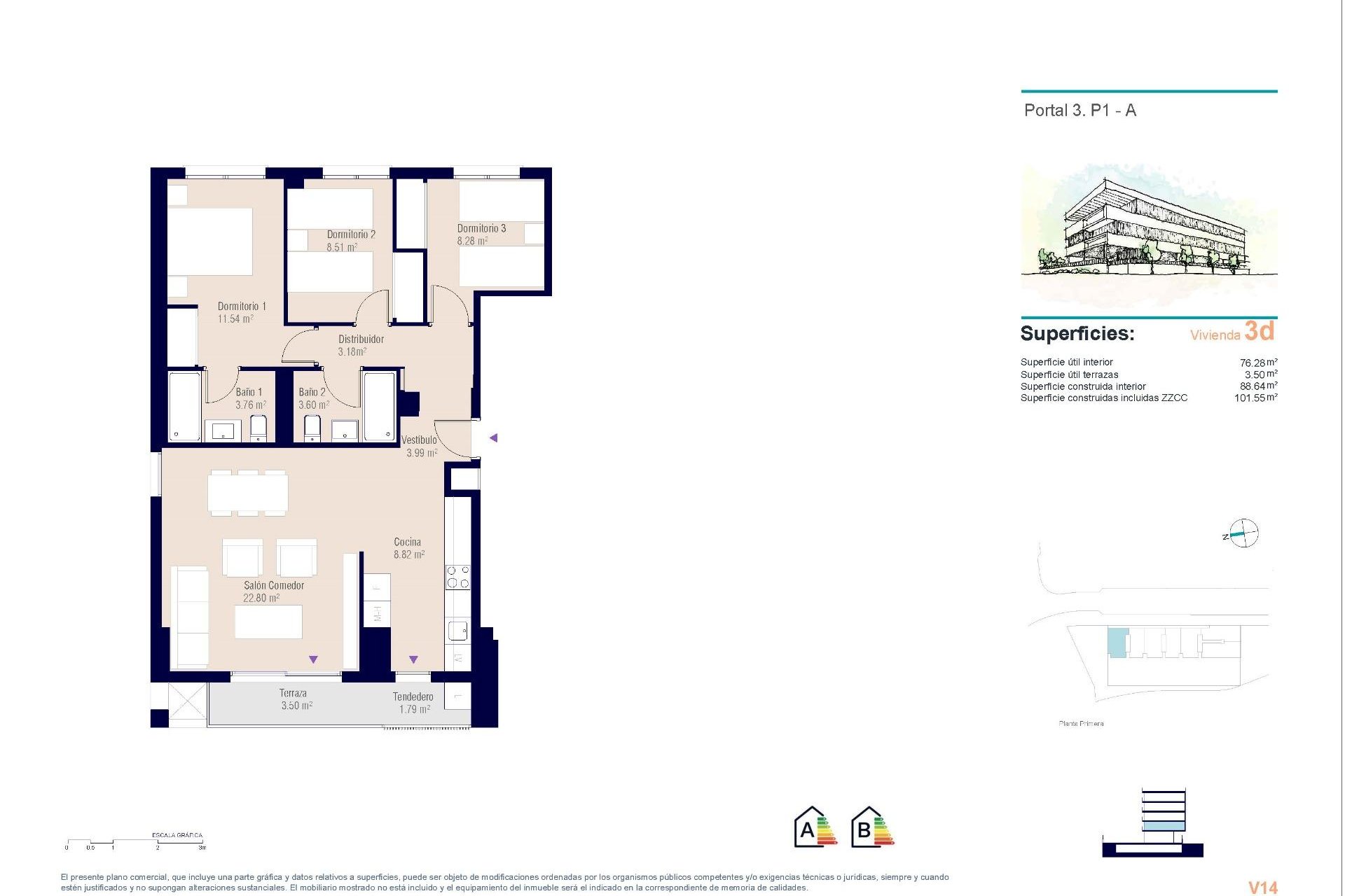 New Build - Apartment -
Alicante - Pau Ii