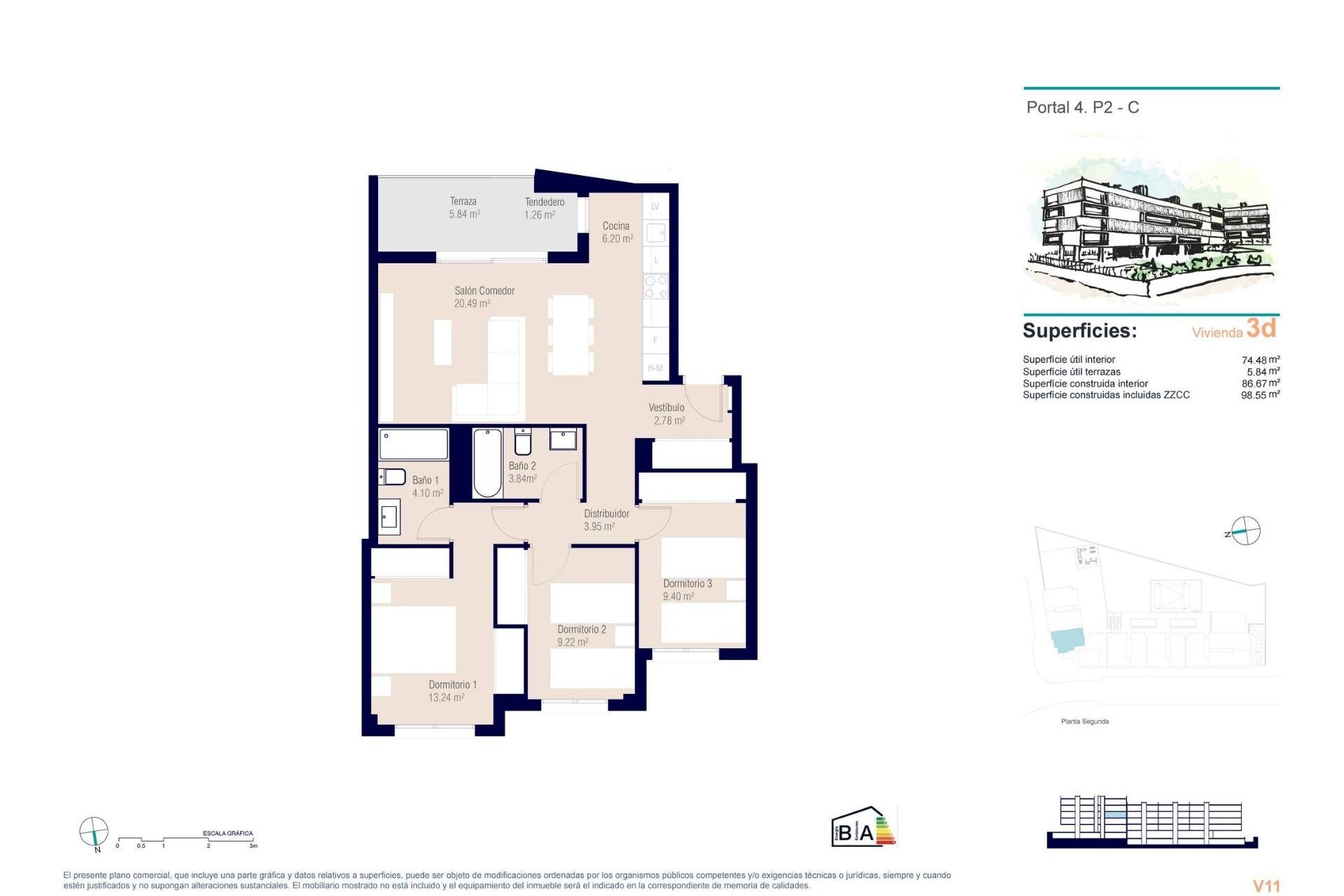 New Build - Apartment -
Alicante - Pau Ii