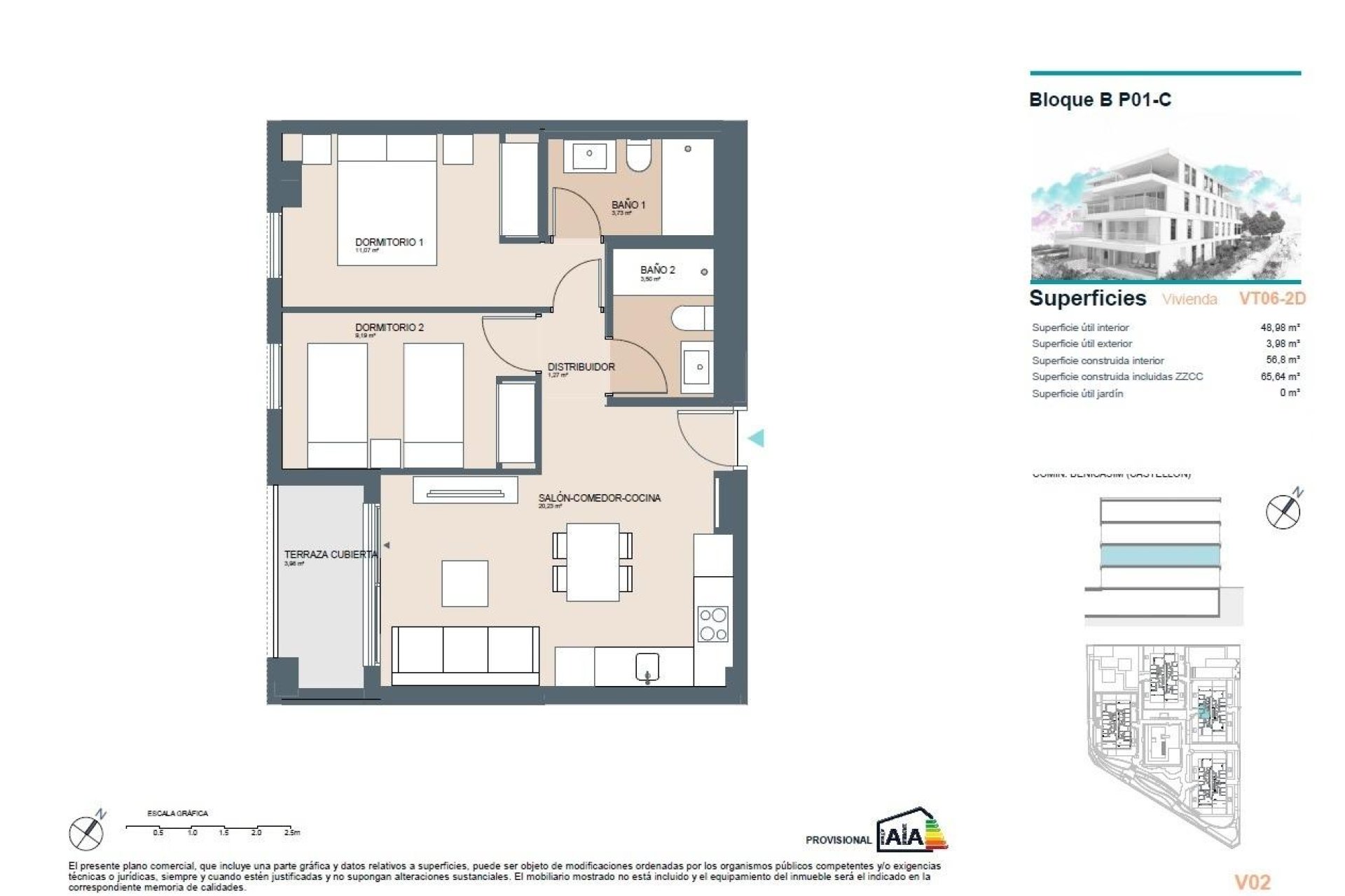 New Build - Apartment -
Benicassim - Almadraba