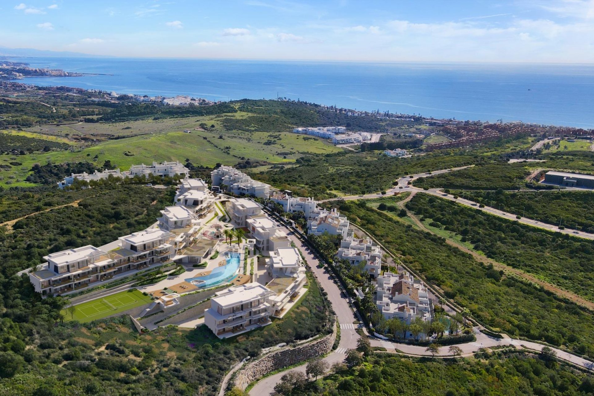 New Build - Apartment -
Casares - Finca Cortesín