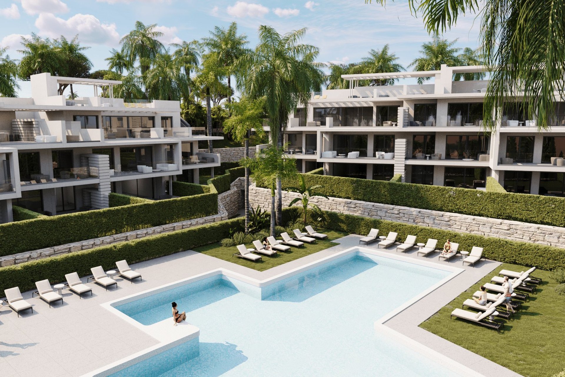 New Build - Apartment -
Estepona