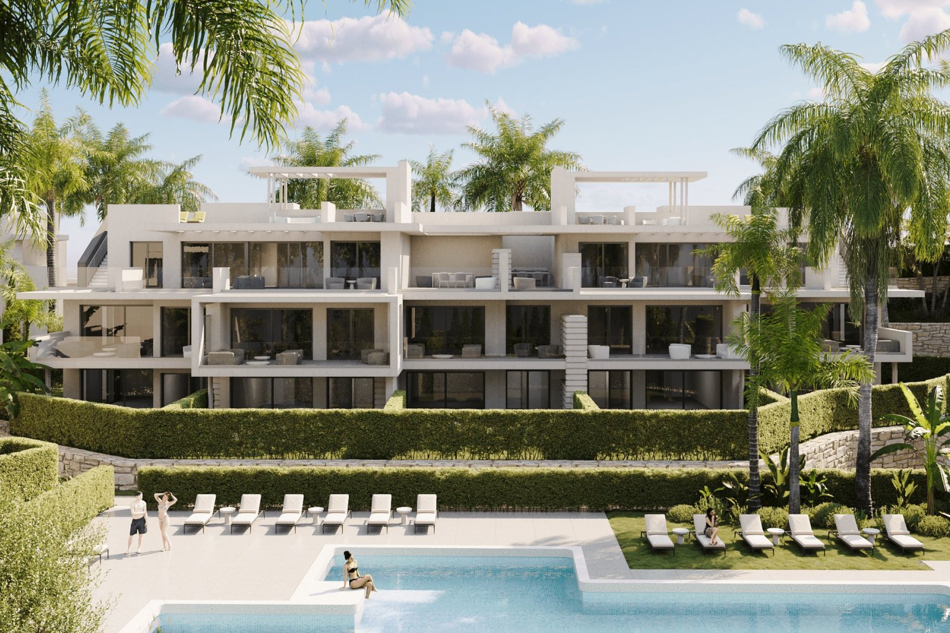New Build - Apartment -
Estepona