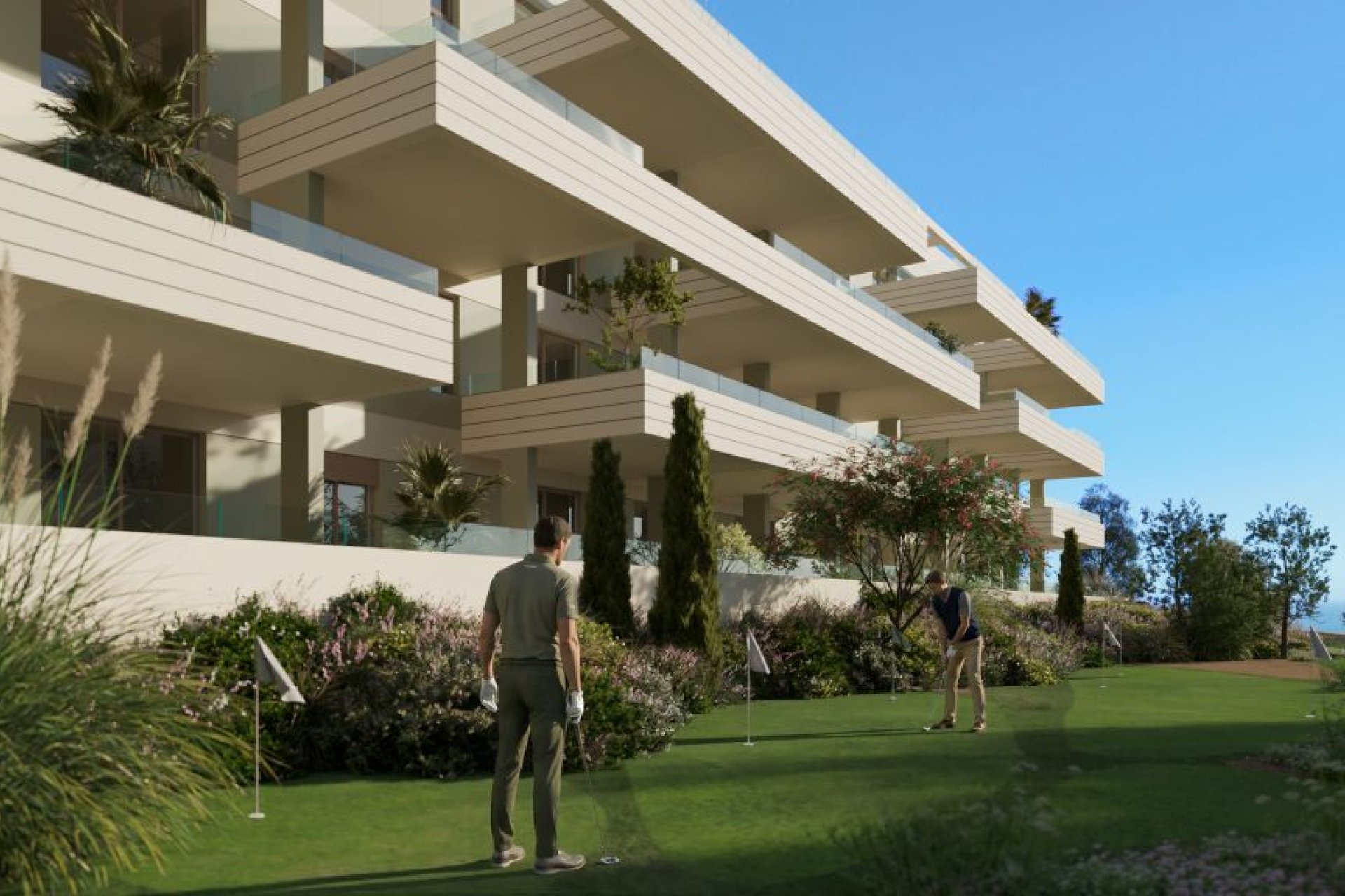 New Build - Apartment - Ground Floor -
Las Lagunas de Mijas