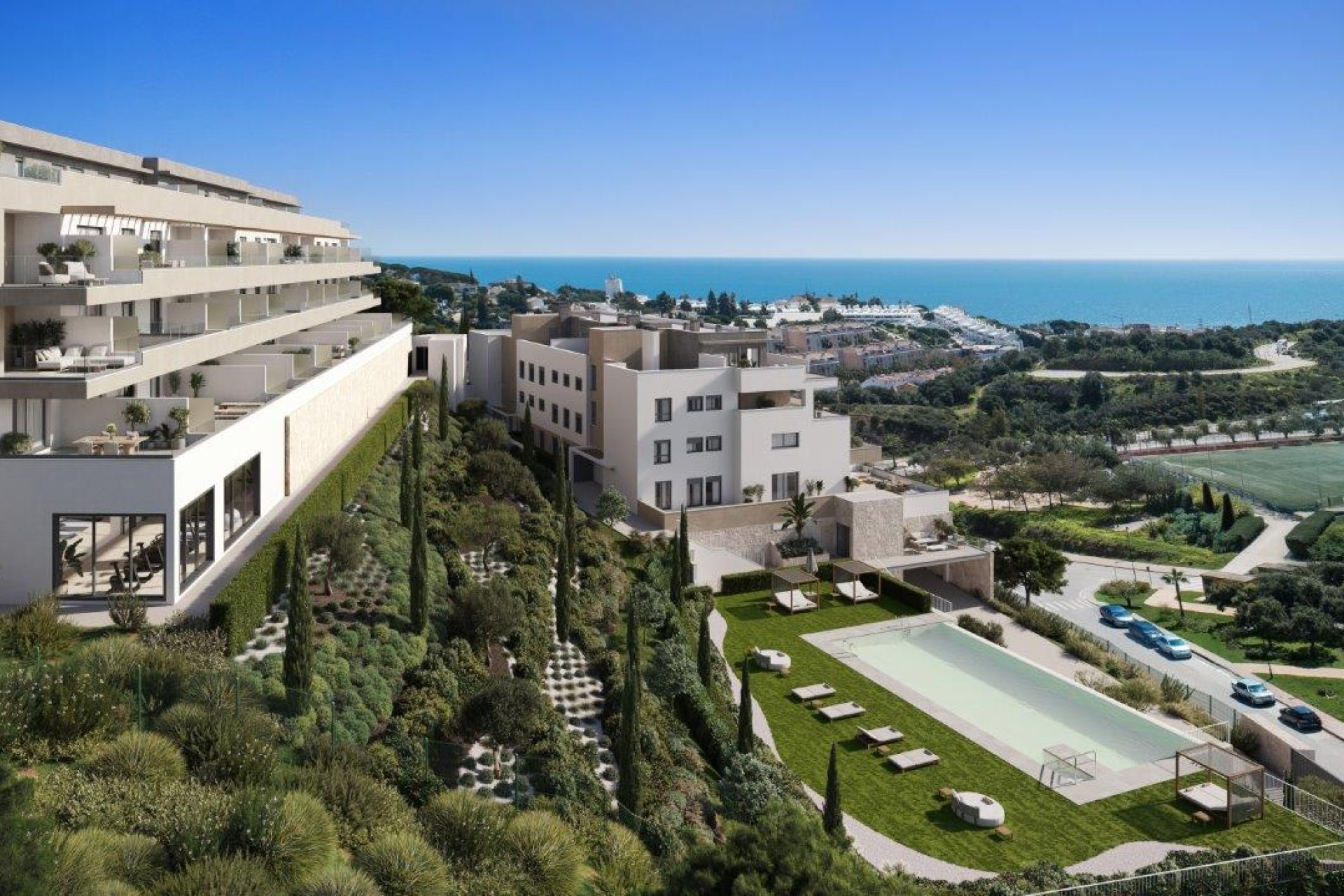 New Build - Apartment - Ground Floor -
Las Lagunas de Mijas